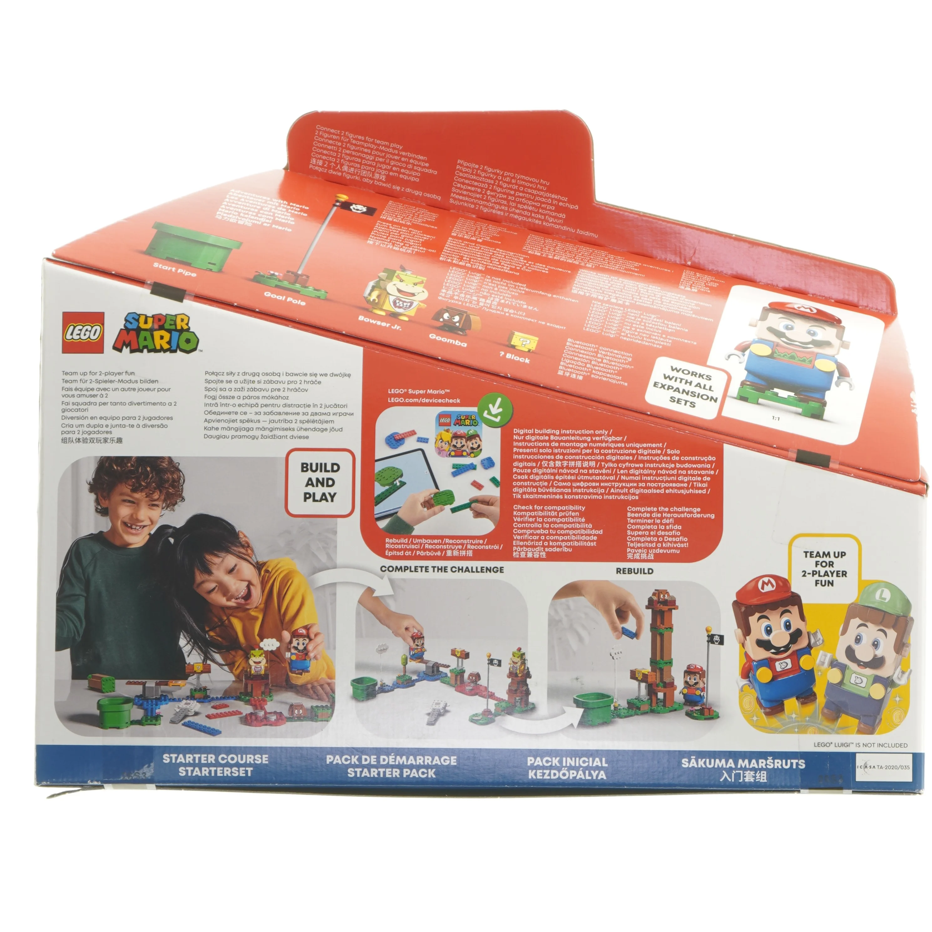 LEGO Super Mario startsæt fra LEGO (str. 25x9x31,5 cm)