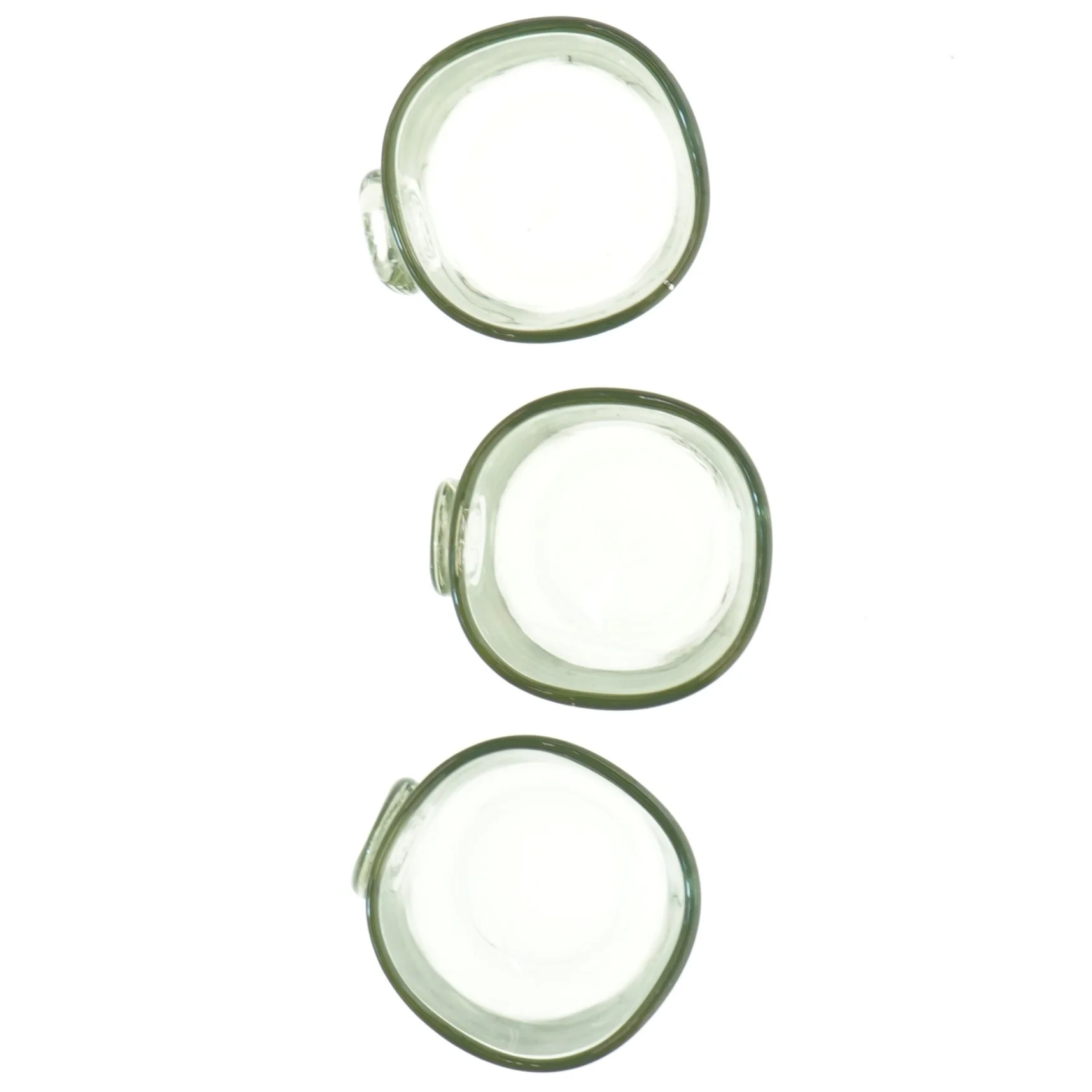 Glas krukker med låg (str. 7x6 cm)