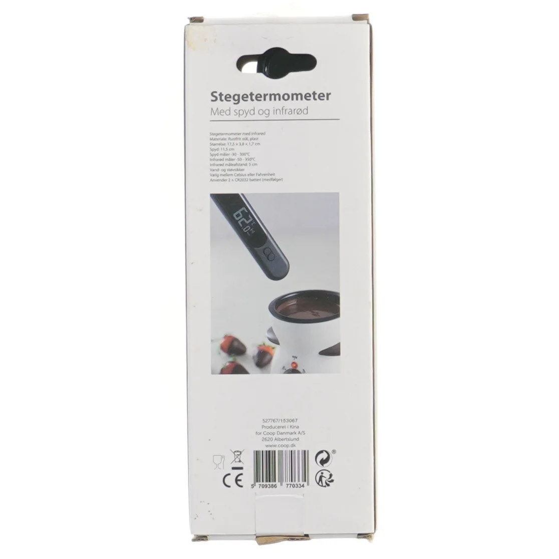 Digitalt stegetermometer (str. 17,5 cm)