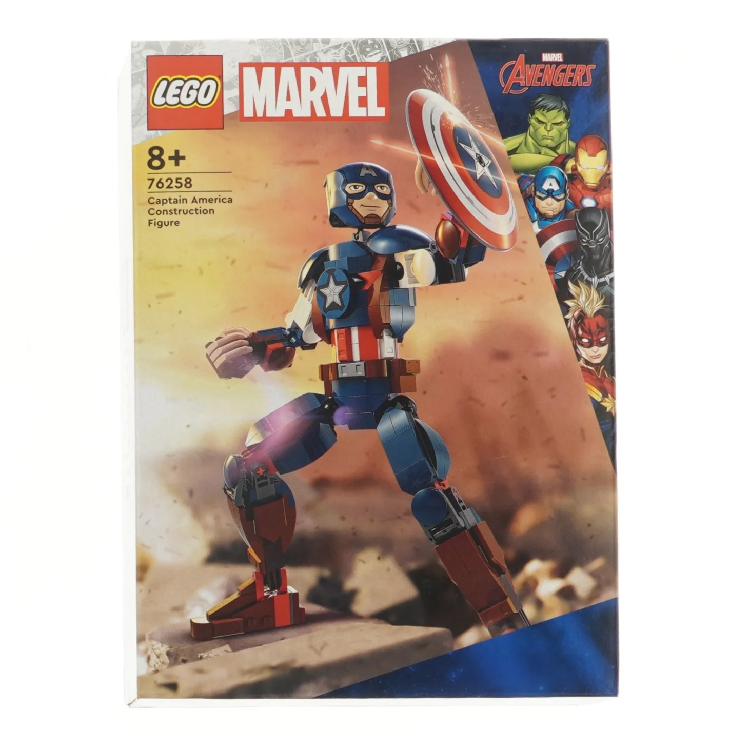 LEGO Marvel Captain America byggesæt fra Lego (str. 26x6x19 cm)