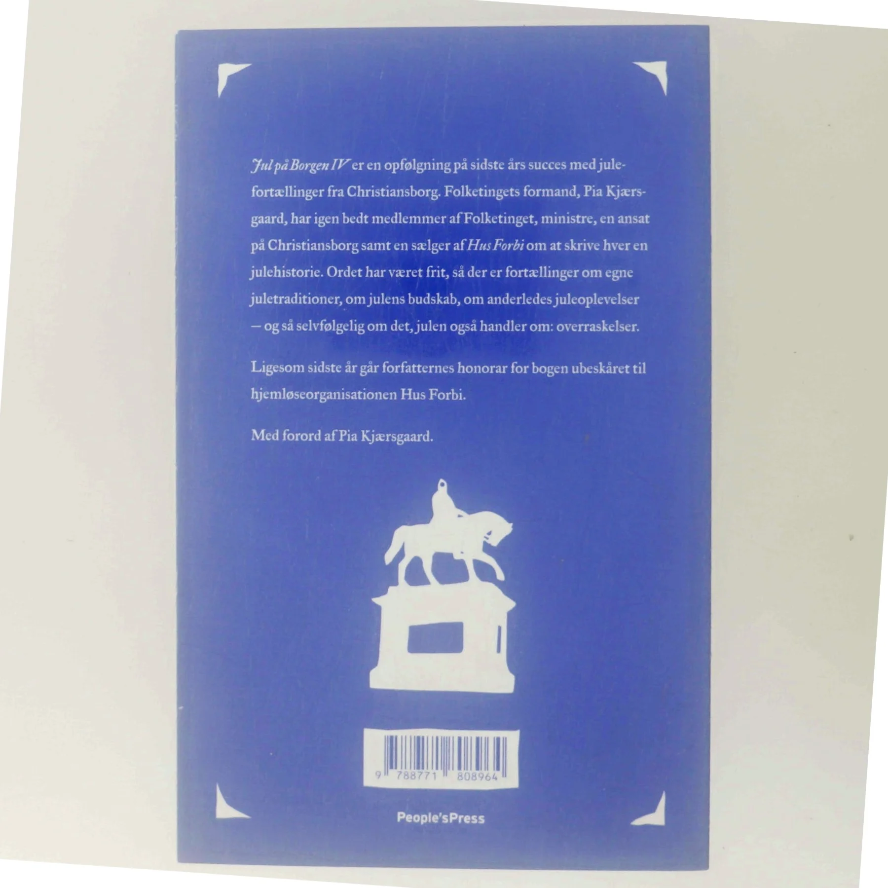 Jul på Borgen IV af Red. Pia Kjærsgaard (Bog)