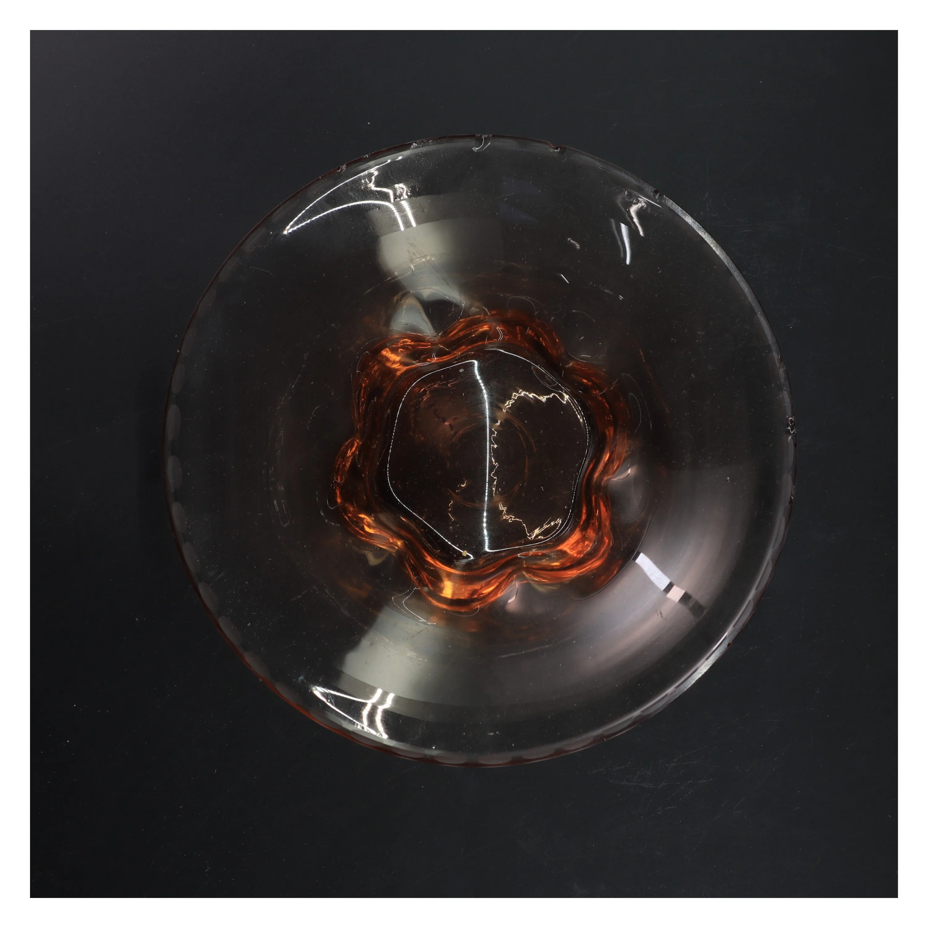 Glas fad (str. Ø 23 cm)