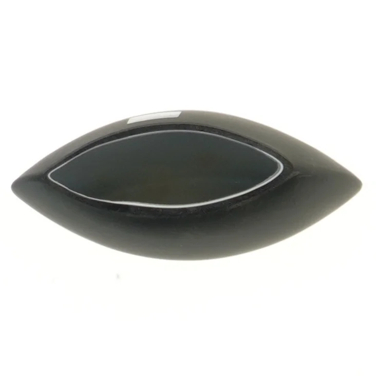 Sort Herstal vase fra Herstal (str. 10x3x14 cm)