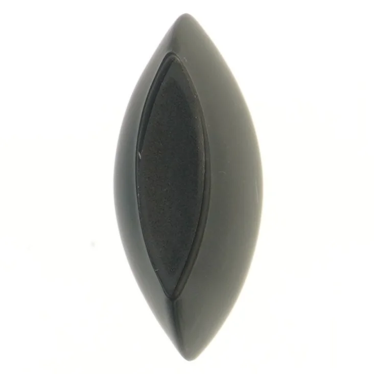 Sort Herstal vase fra Herstal (str. 10x3x14 cm)