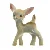 Keramisk Bambi figur (str. 8,5x7 cm)