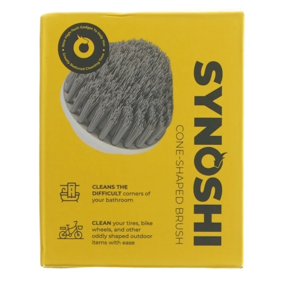 Konisk formet børste fra Synoshi (str. Ø 7,5 cm)