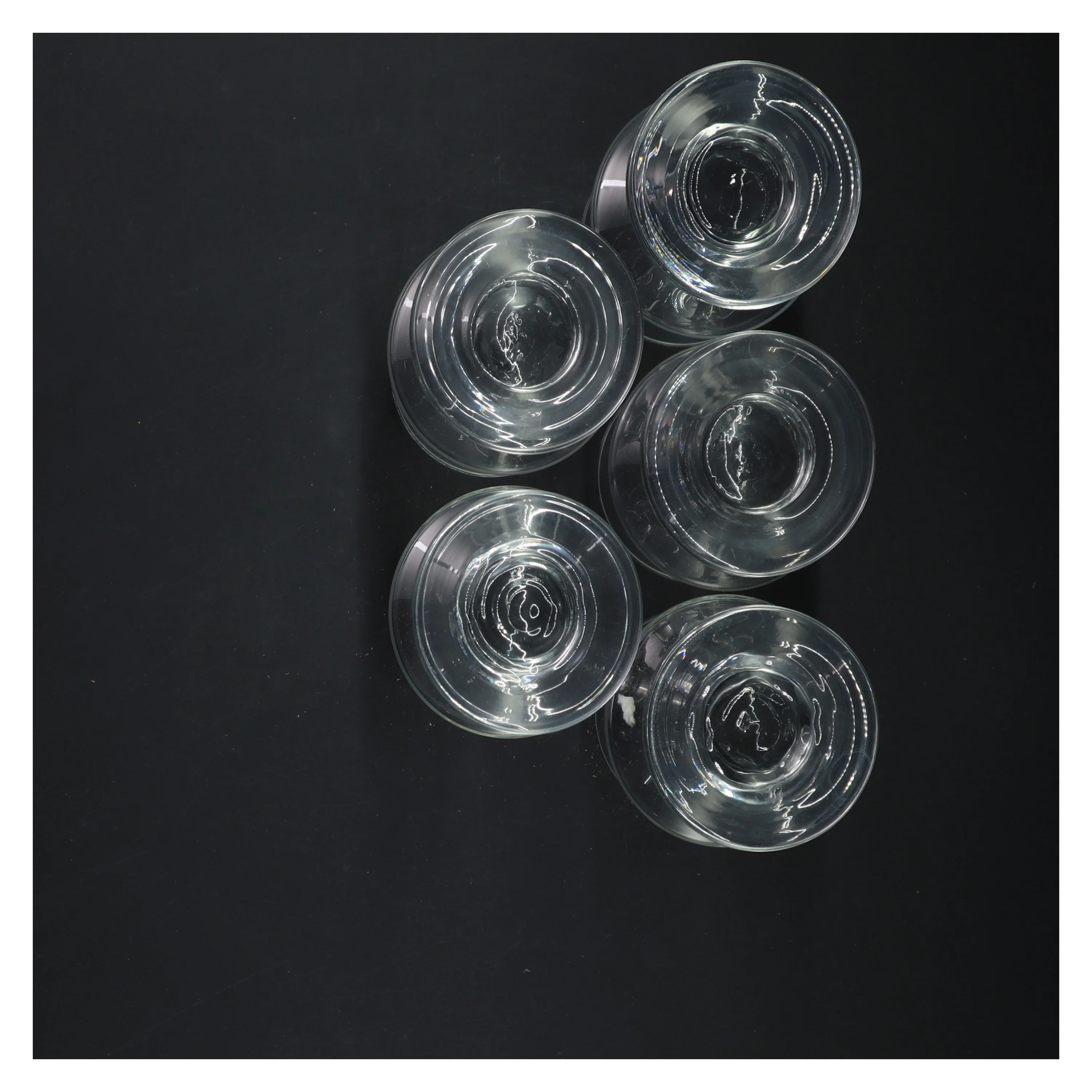 Sæt af 5 glas (str. 5 styk, 13 cm)