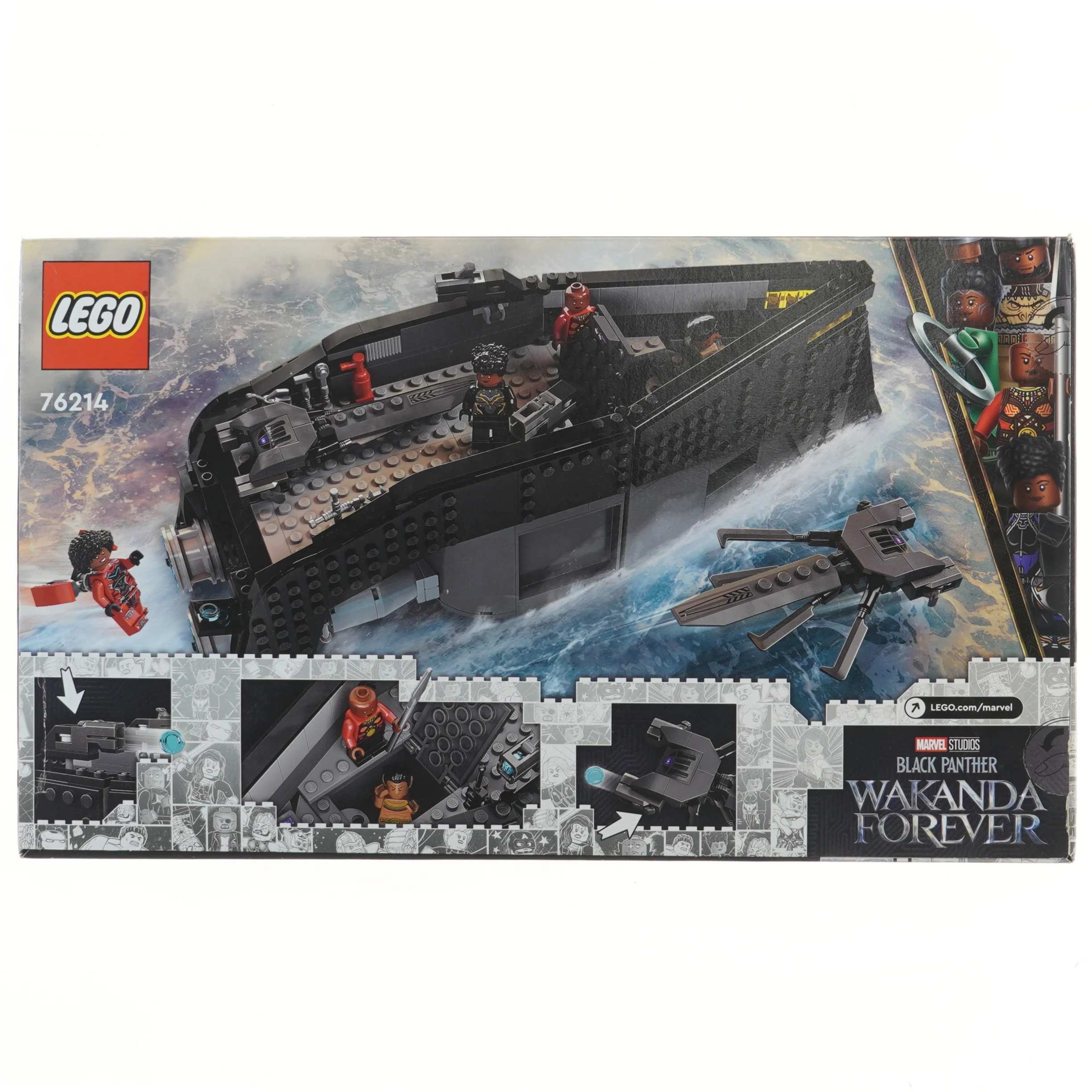 LEGO Marvel Wakanda Forever sæt fra LEGO (str. 47,5x28 cm)