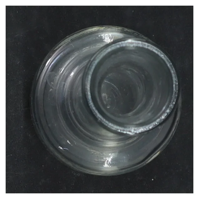 Glasvase (str. H. 15 cm ø. 5 cm)