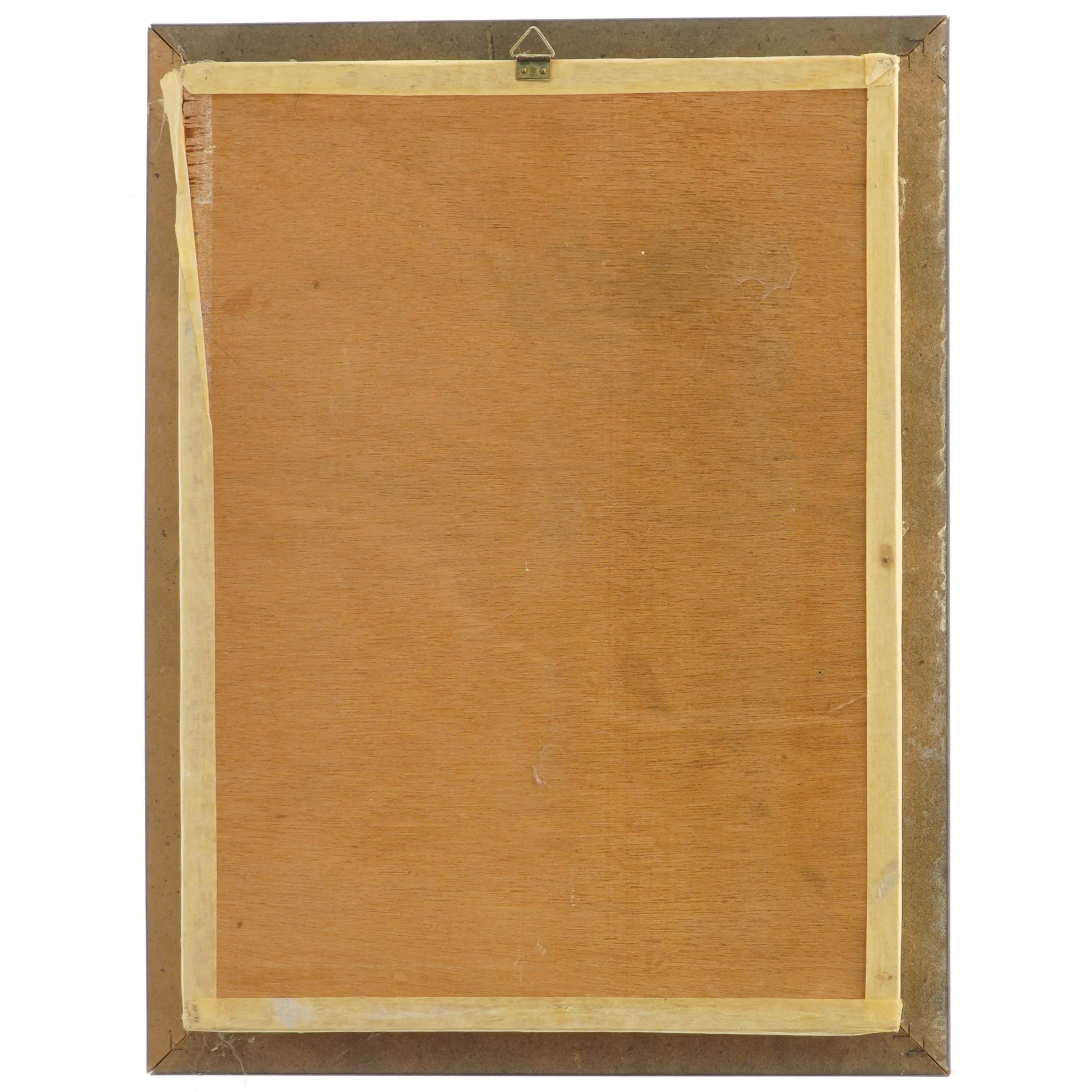 Indrammet dekorativ kniv (str. 42x32 cm)