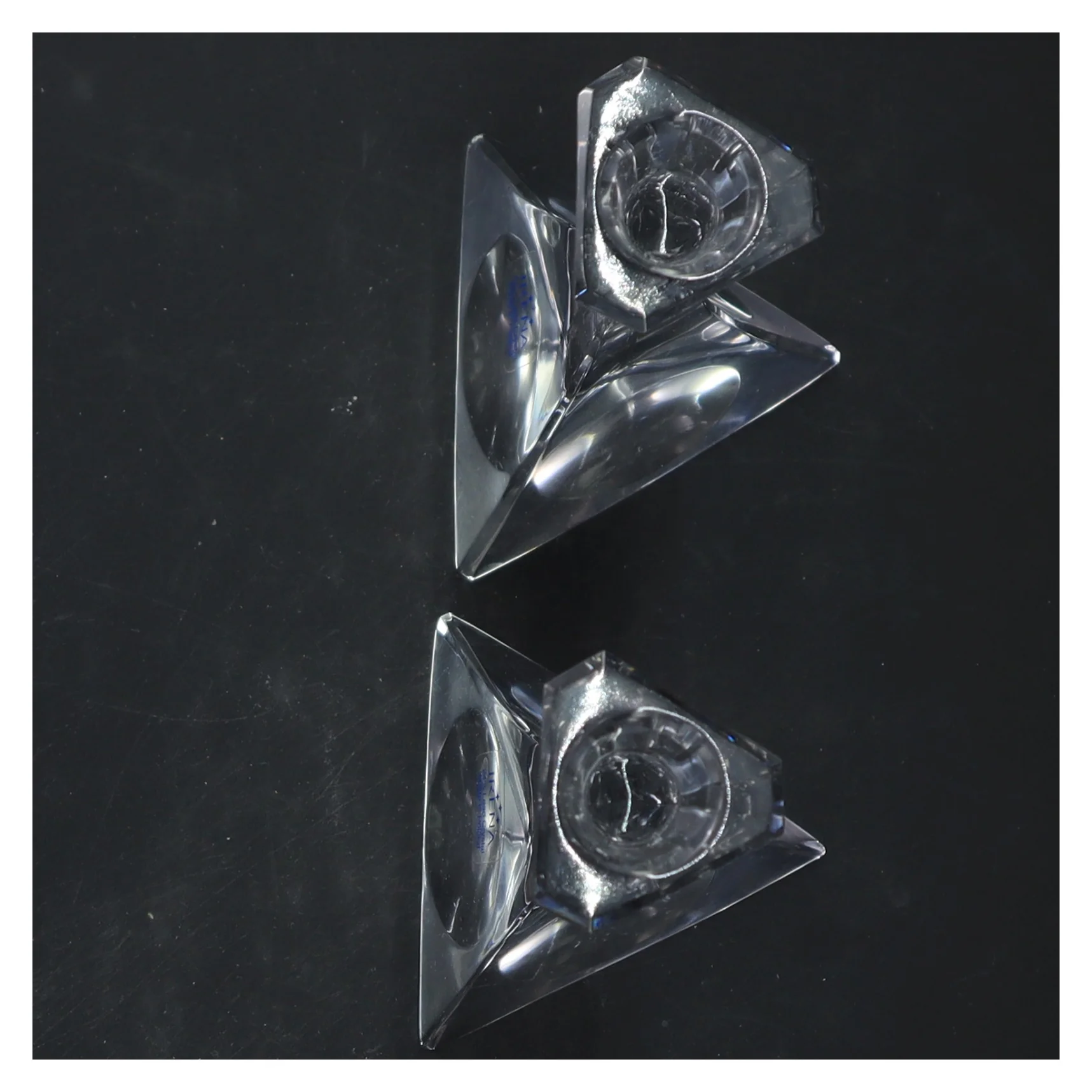 Glaslysestager fra Irina (str. 18x8 cm)