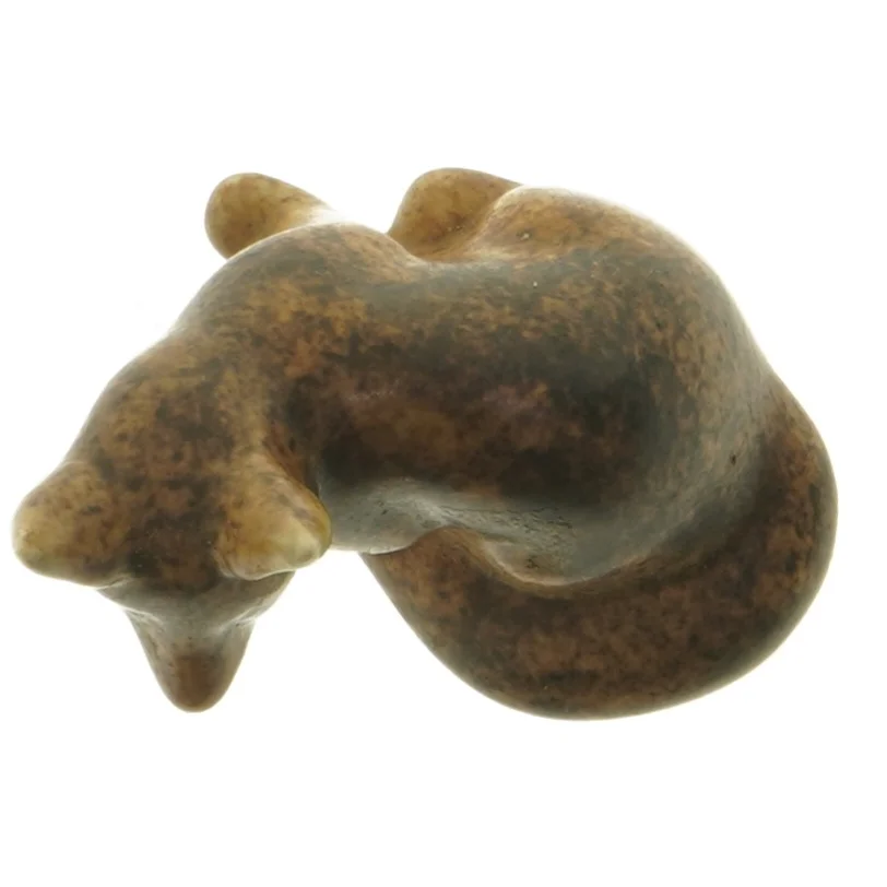 Keramikræv figurine (str. 10x8 cm) fra Michael Andersen Keramik