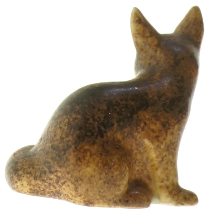 Keramikræv figurine (str. 10x8 cm) fra Michael Andersen Keramik