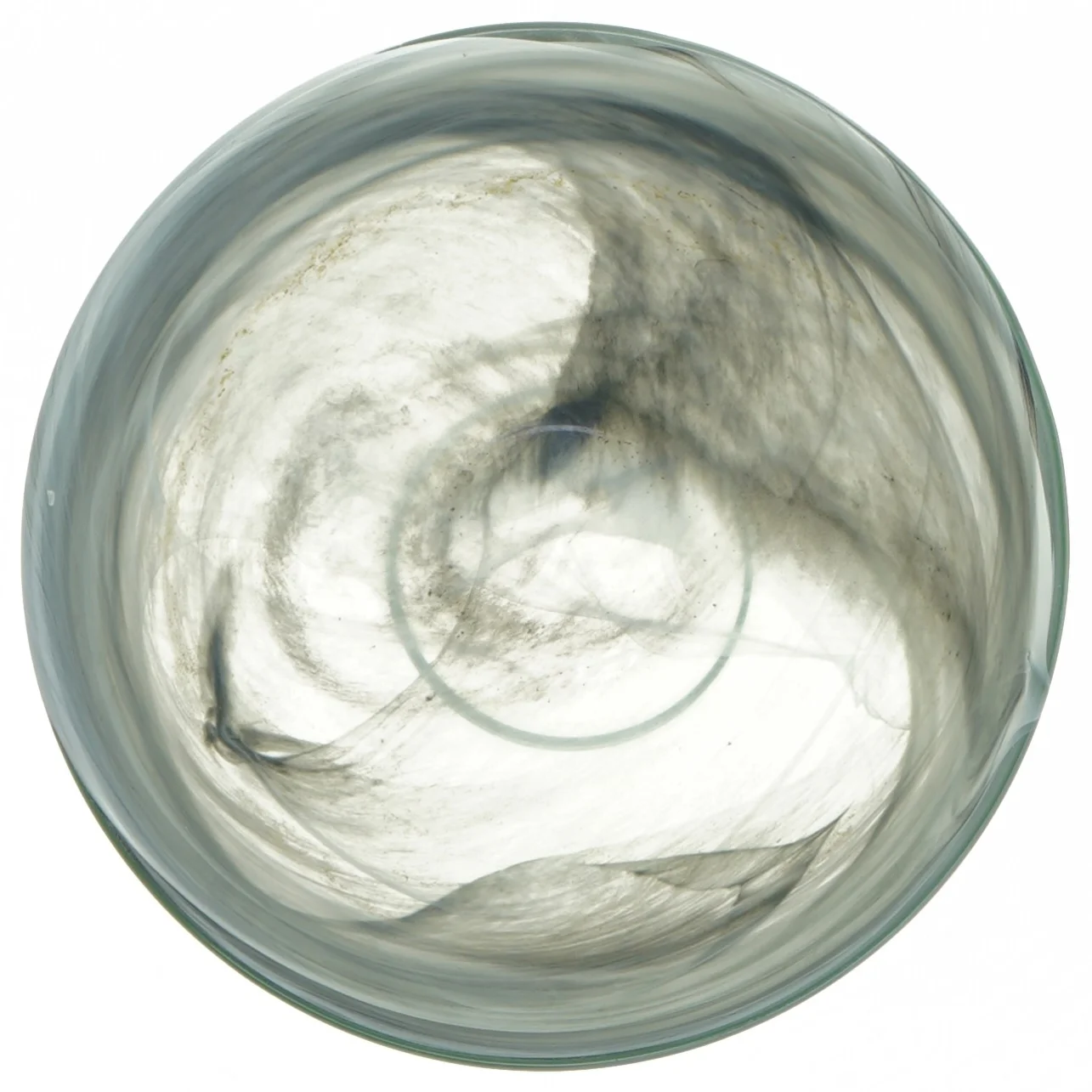 Dekorativ glasskål (str. Ø 16 cm)