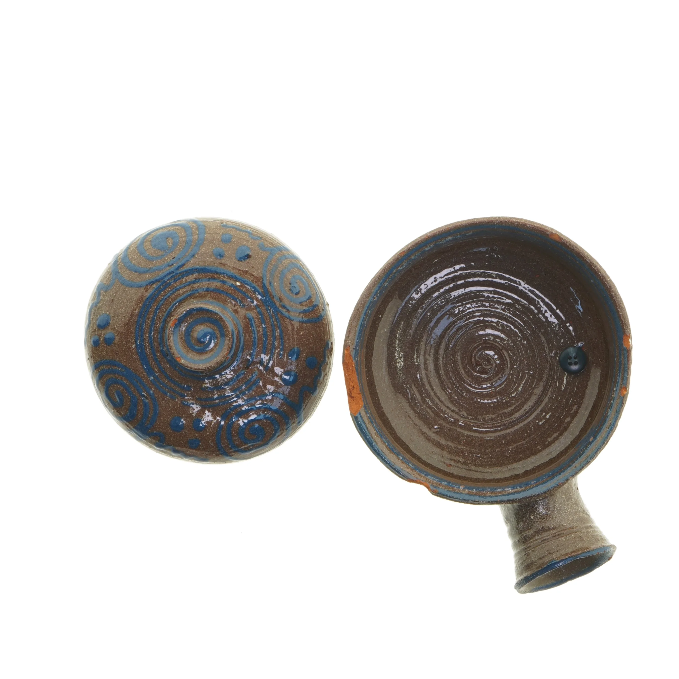 Keramisk kande med låg (str. Ø 15 cm) (DVD)