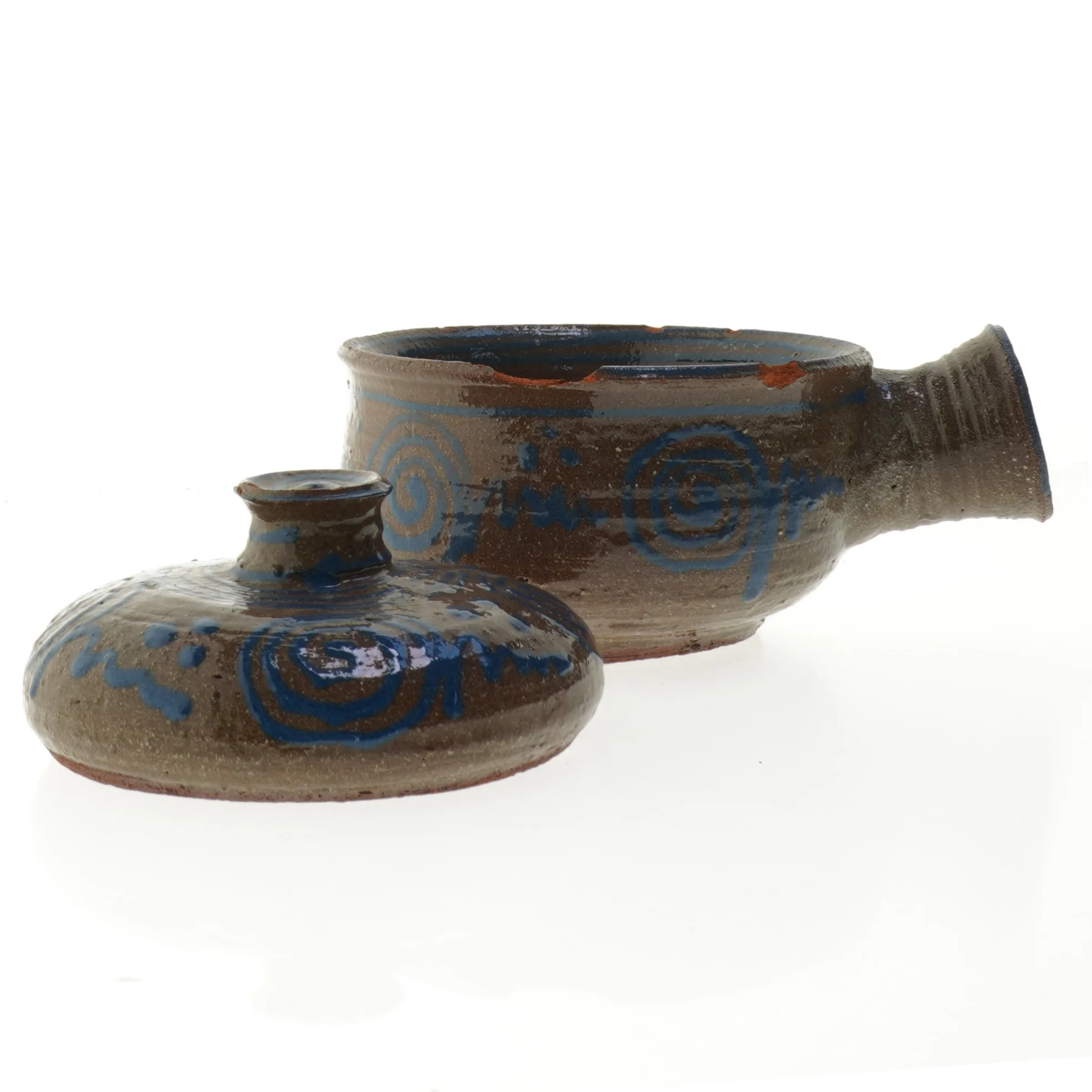 Keramisk kande med låg (str. Ø 15 cm) (DVD)