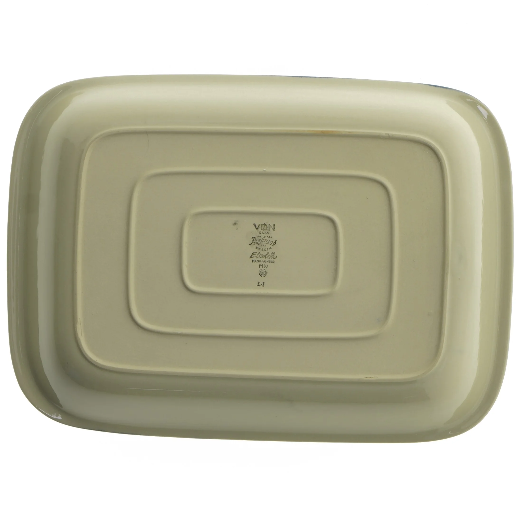 Rektangulær ovnfast fad fra Rörstrand (str. 30x5x22 cm)