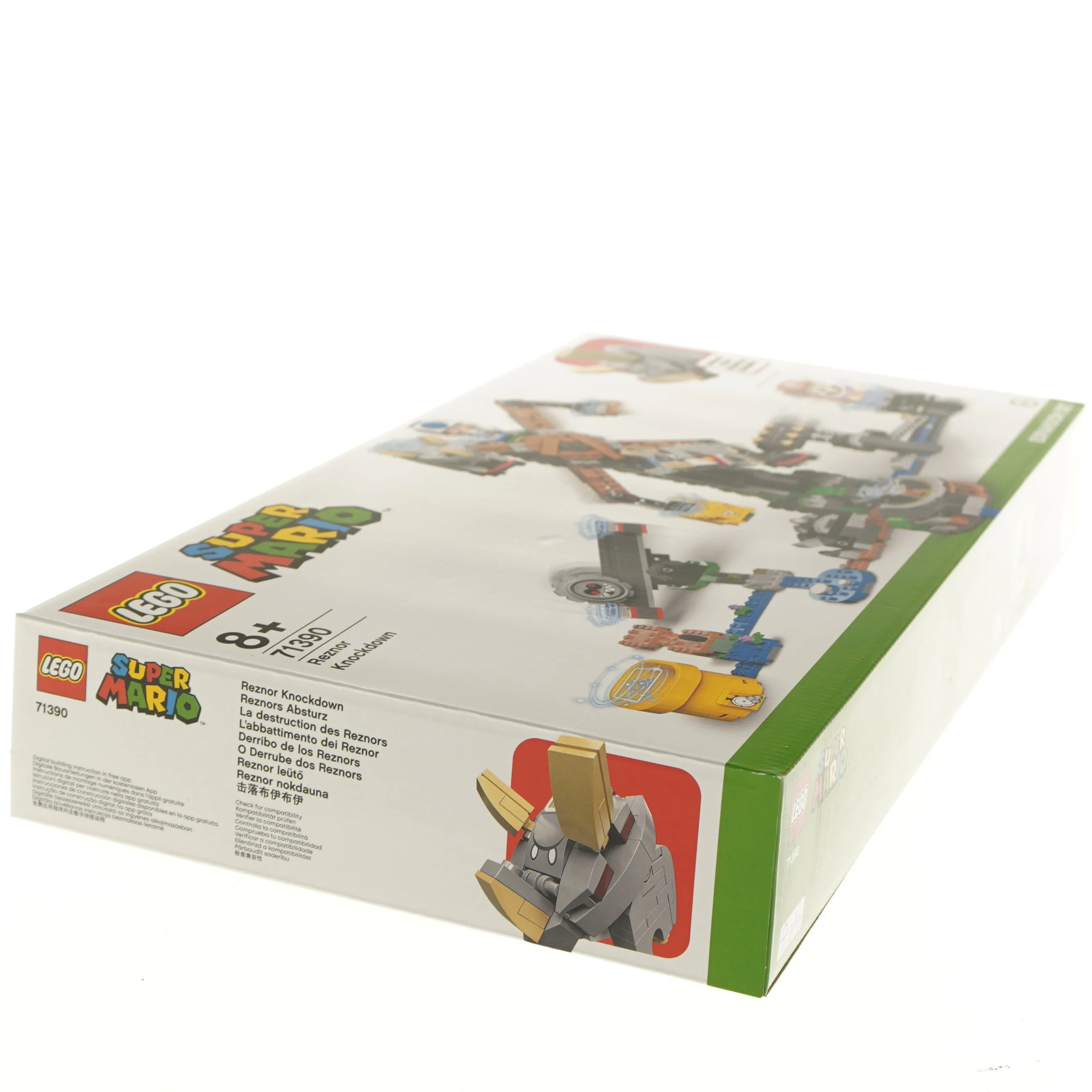 LEGO Super Mario Reznor Knockdown 71390 udvidelsessæt fra Lego (str. 28x7,5x54 cm)