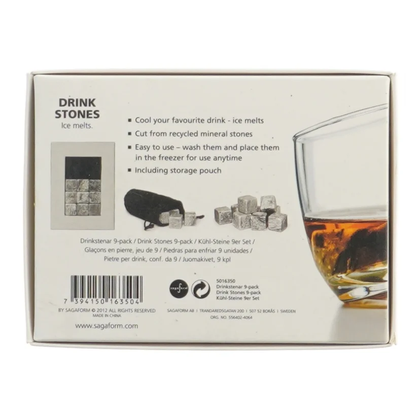 Drikkesten sæt fra Sagaform