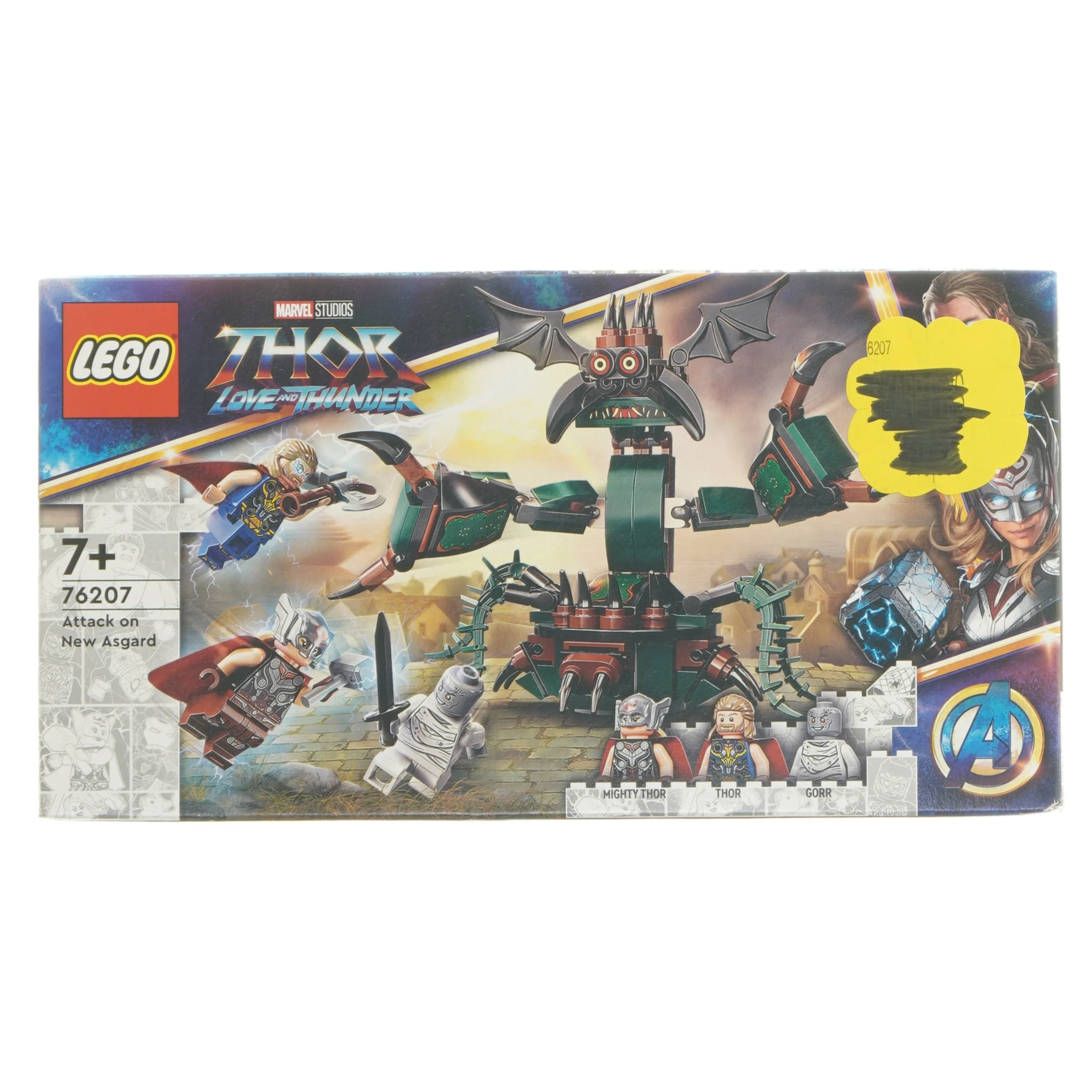 LEGO Thor Love and Thunder sæt 76207 fra LEGO (str. 14x5x26 cm)