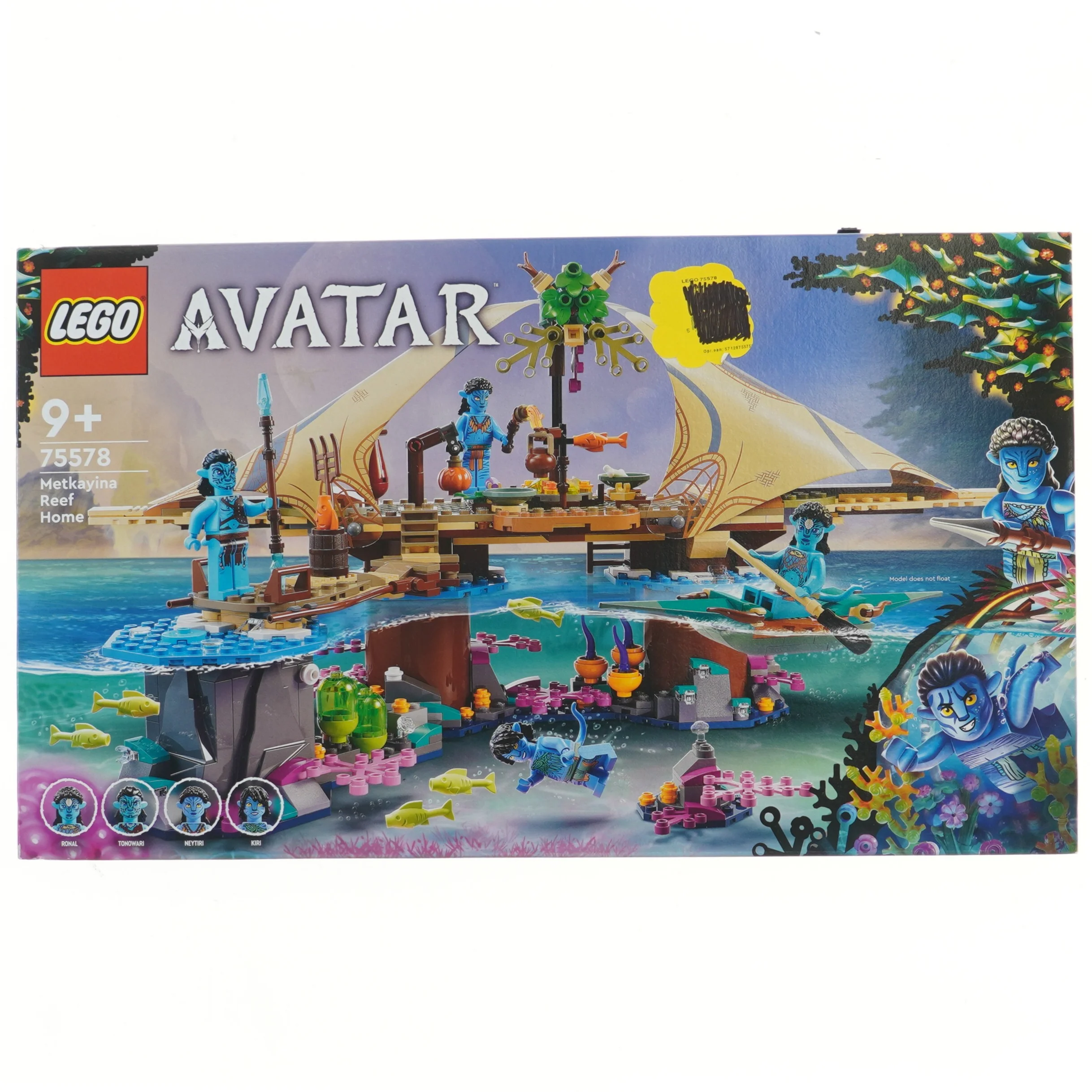 LEGO Avatar Metkayina Reef Home fra LEGO (str. 48x28 cm)