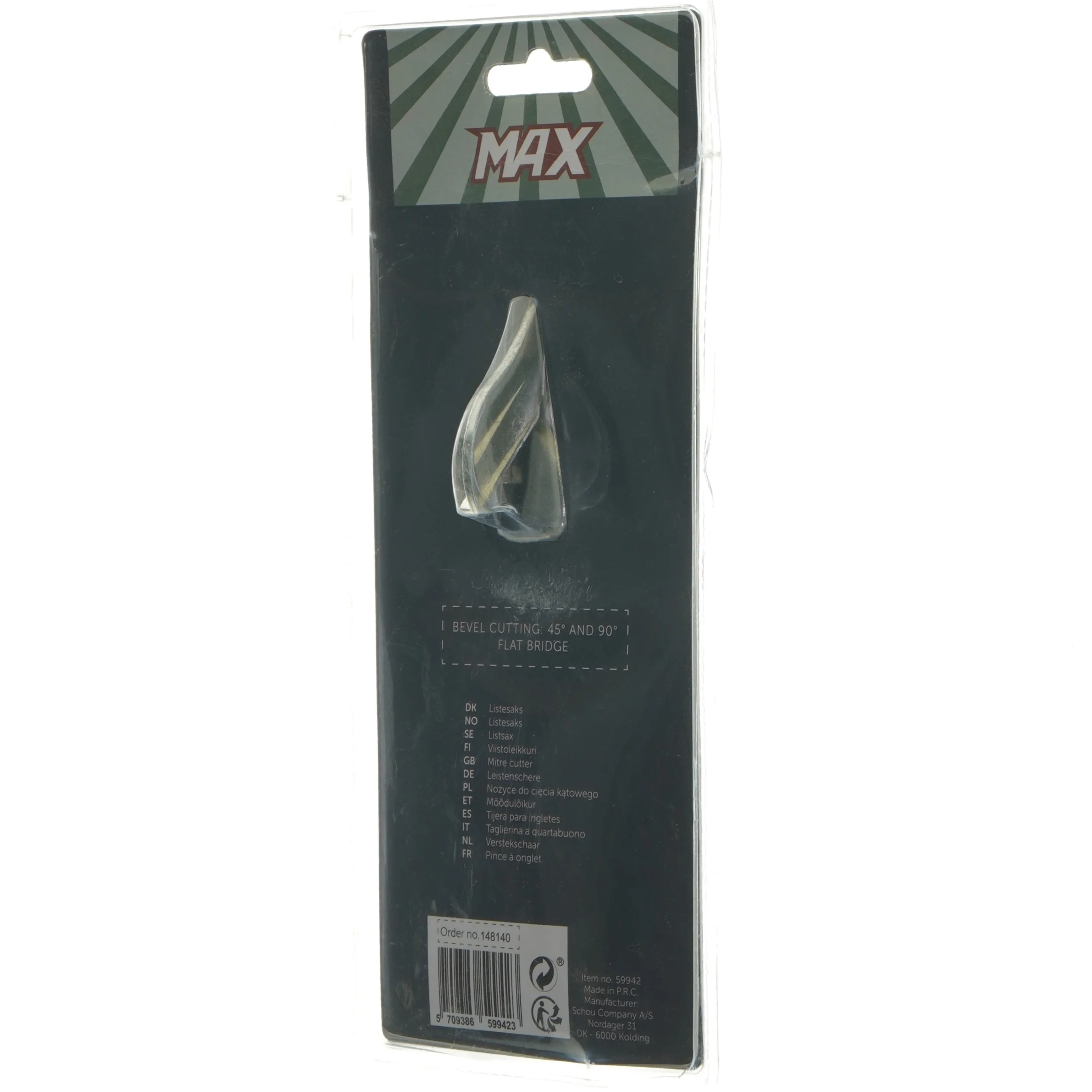 Mitersaks MAX fra MAX