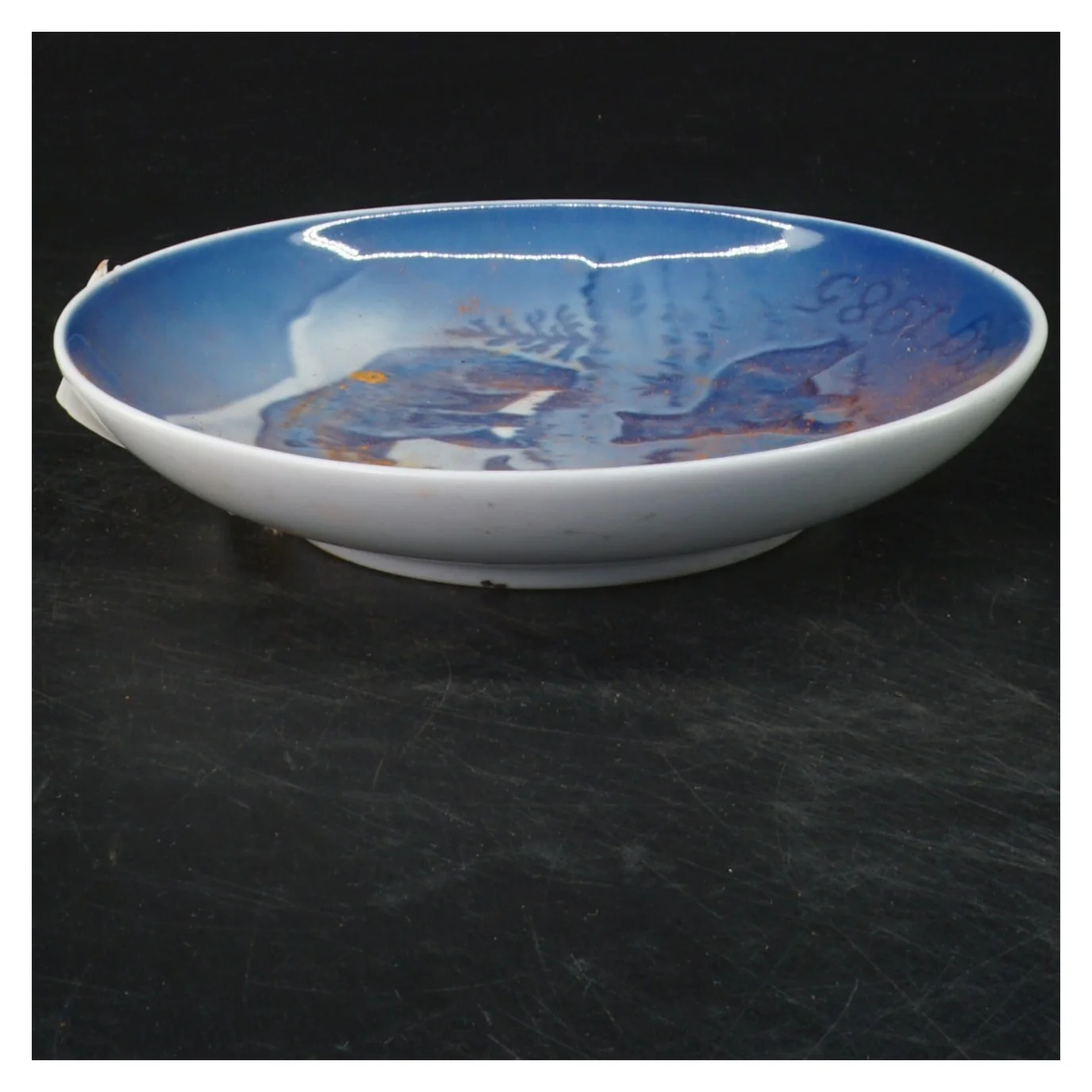 B&G juleplatte 1987 fra B&G (str. Ø 15 cm)