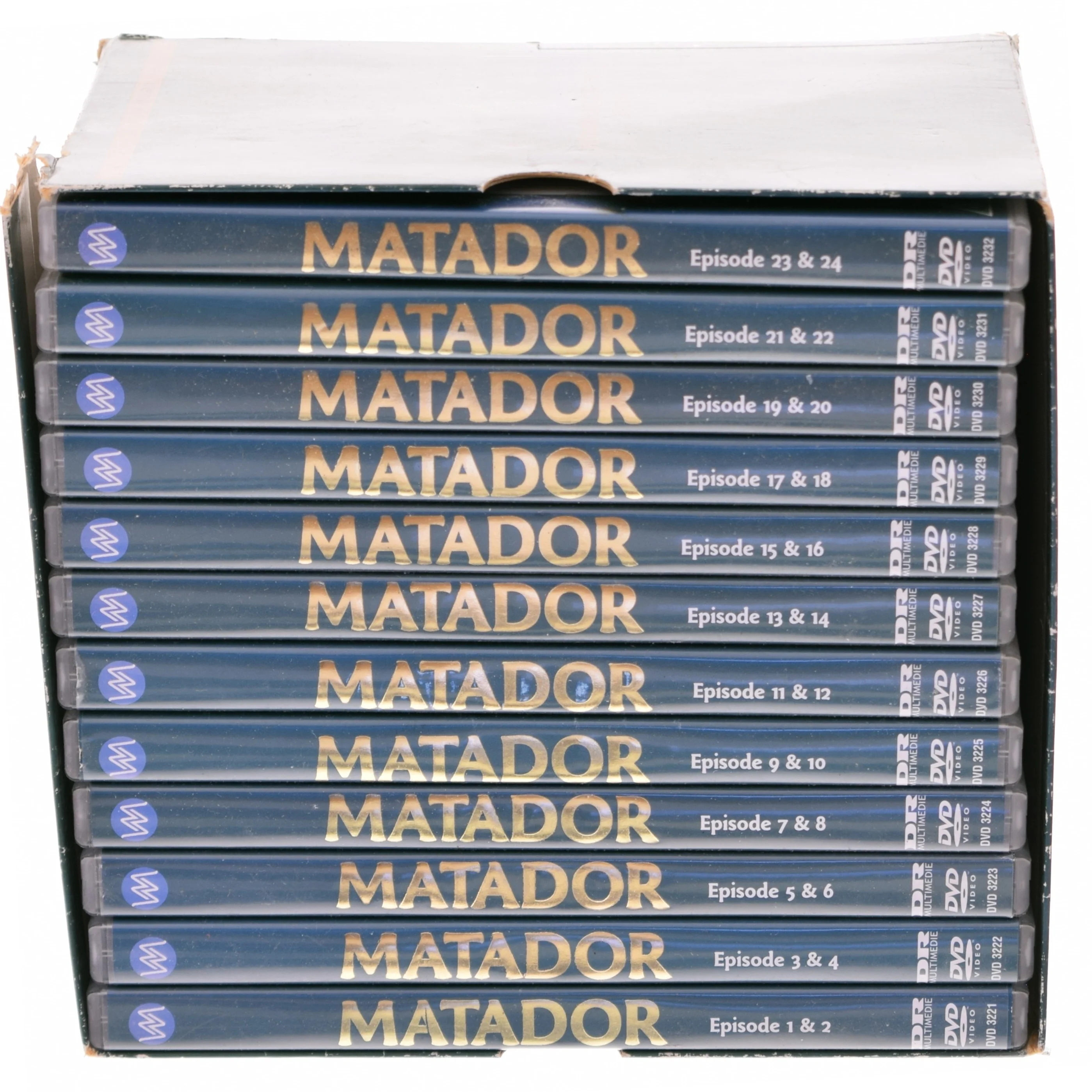 Matador bokssæt dvd med Jørgen Buckhøj (DVD)