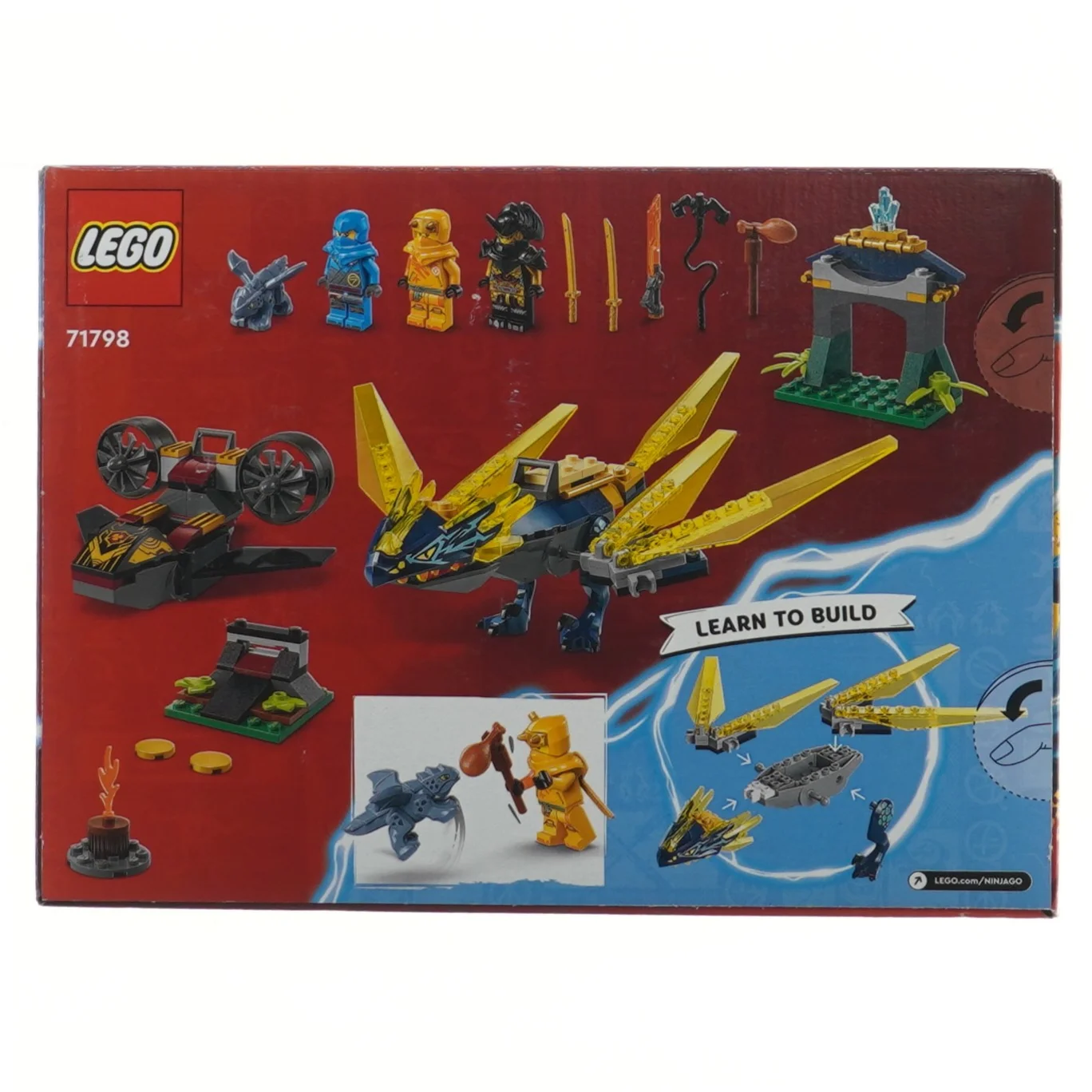 LEGO Ninjago sæt fra LEGO (str. 26x19 cm)