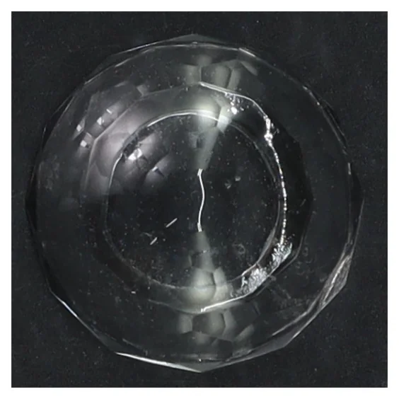 Krystal askebæger (str. Ø. 5,5 cm)