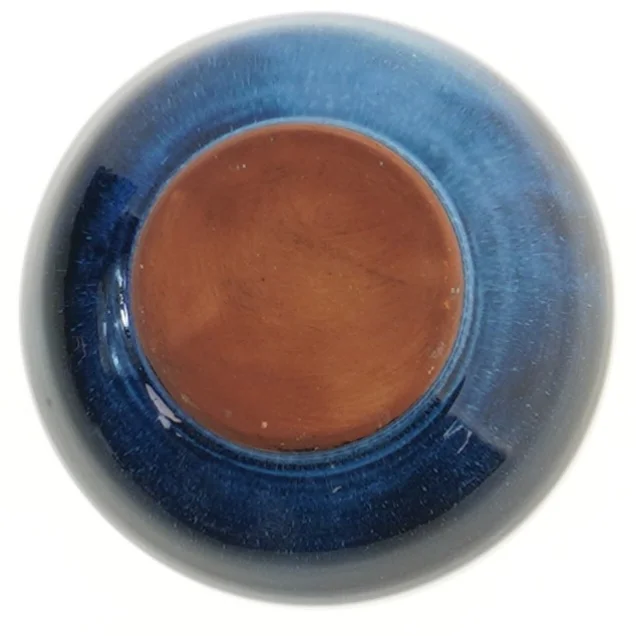 Lille blå skål (str. Ø 12,5 cm)