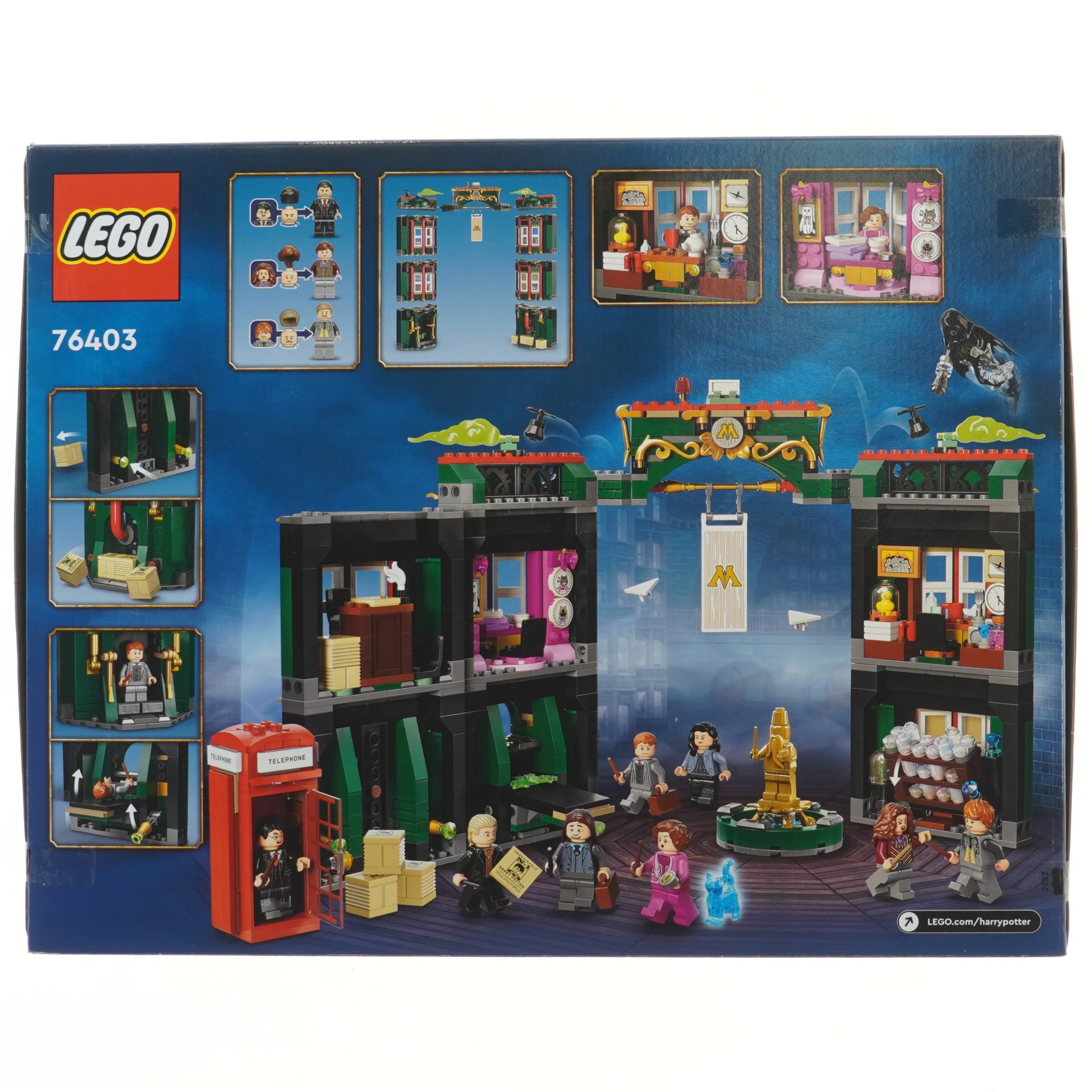 LEGO Harry Potter: The Ministry of Magic 76403 fra Lego (str. 47,5x37,5 cm)