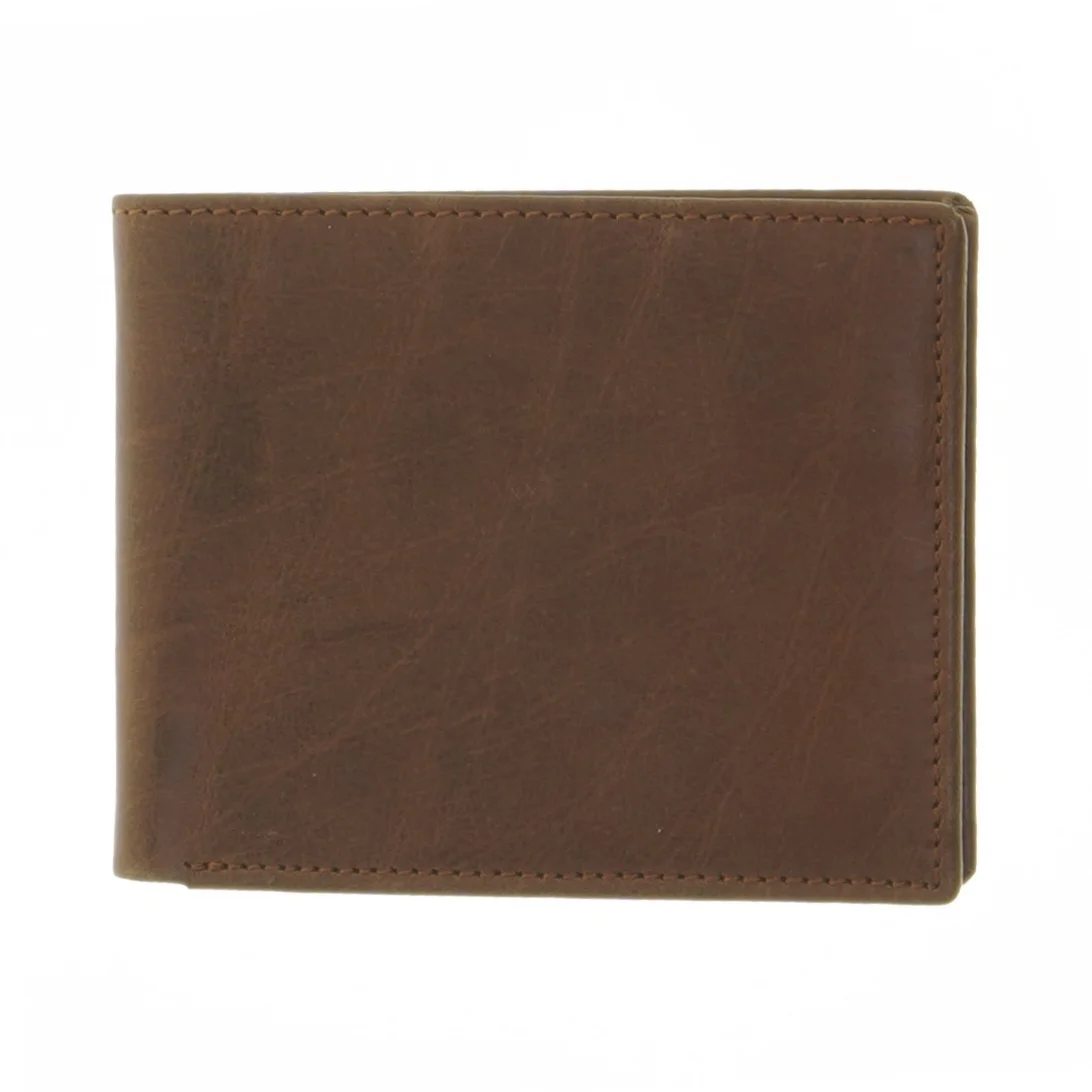 Læder pung fra AMERO (str. 11x9 cm)