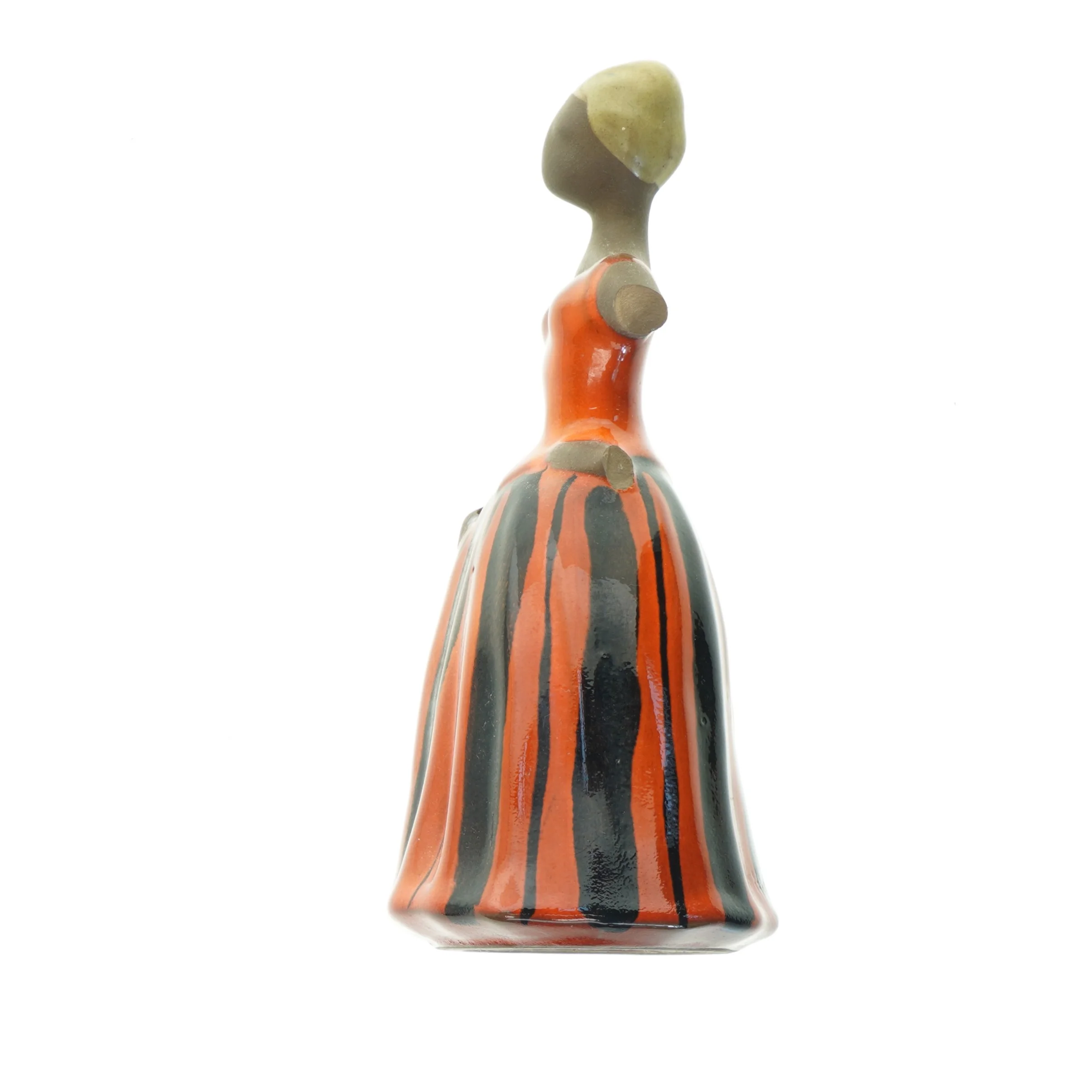 Dekorativ statue af kvinde (str. 23 cm)