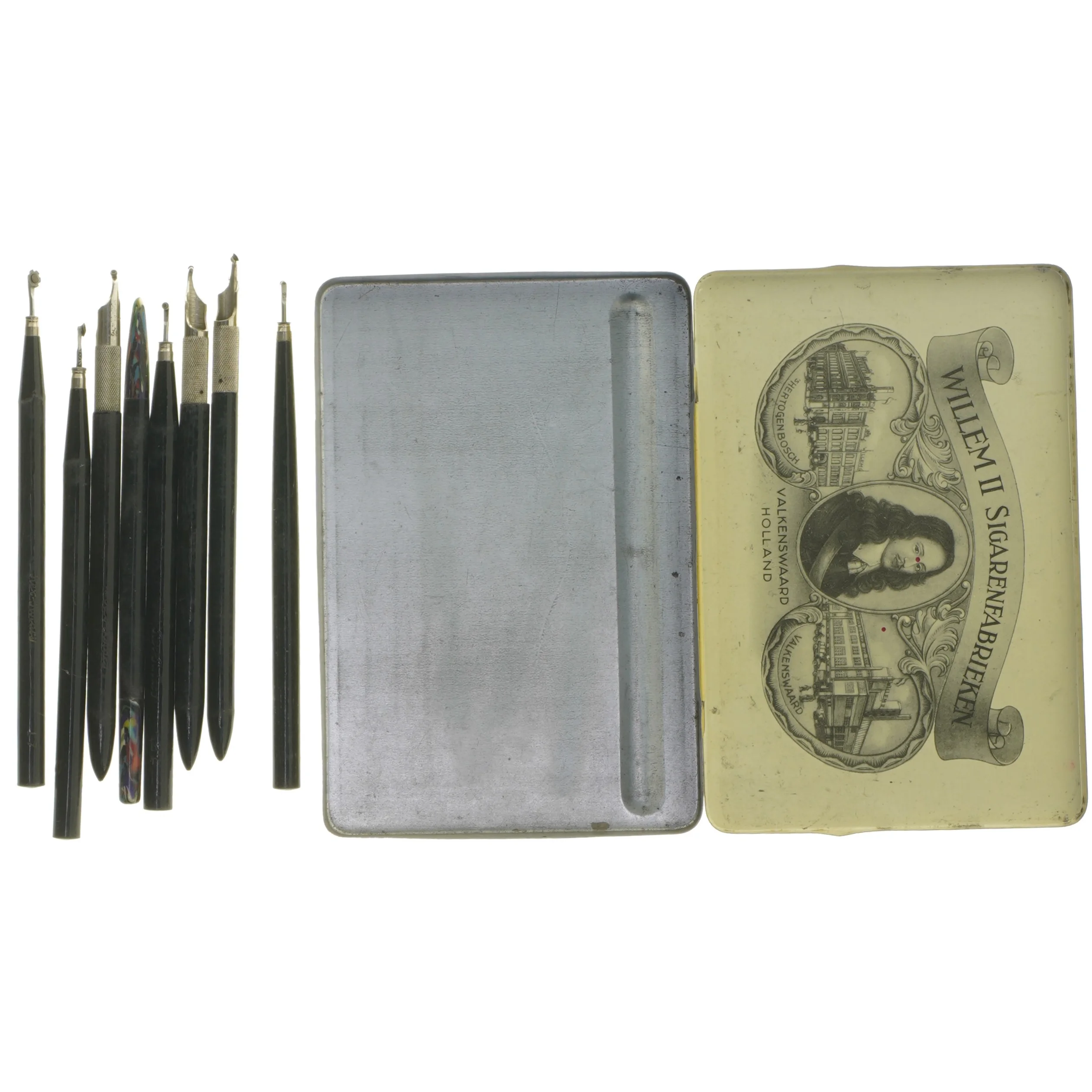 Æske med værktøjsværktøjer (str. 1,5x17x11 cm)