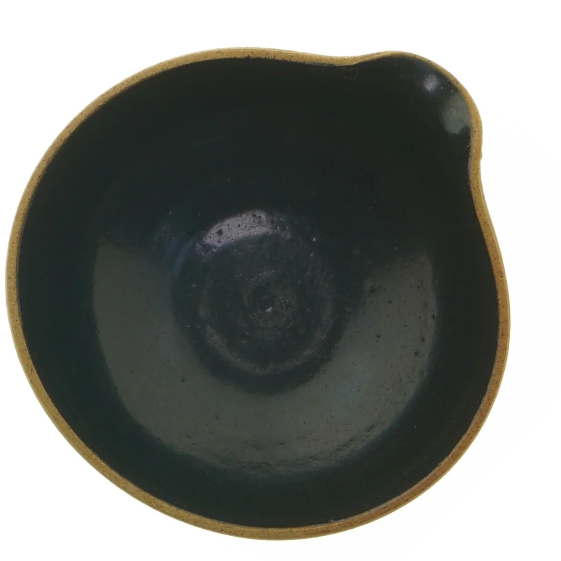 Keramisk skål med tud fra Reimar (str. Ø 12x7 cm)