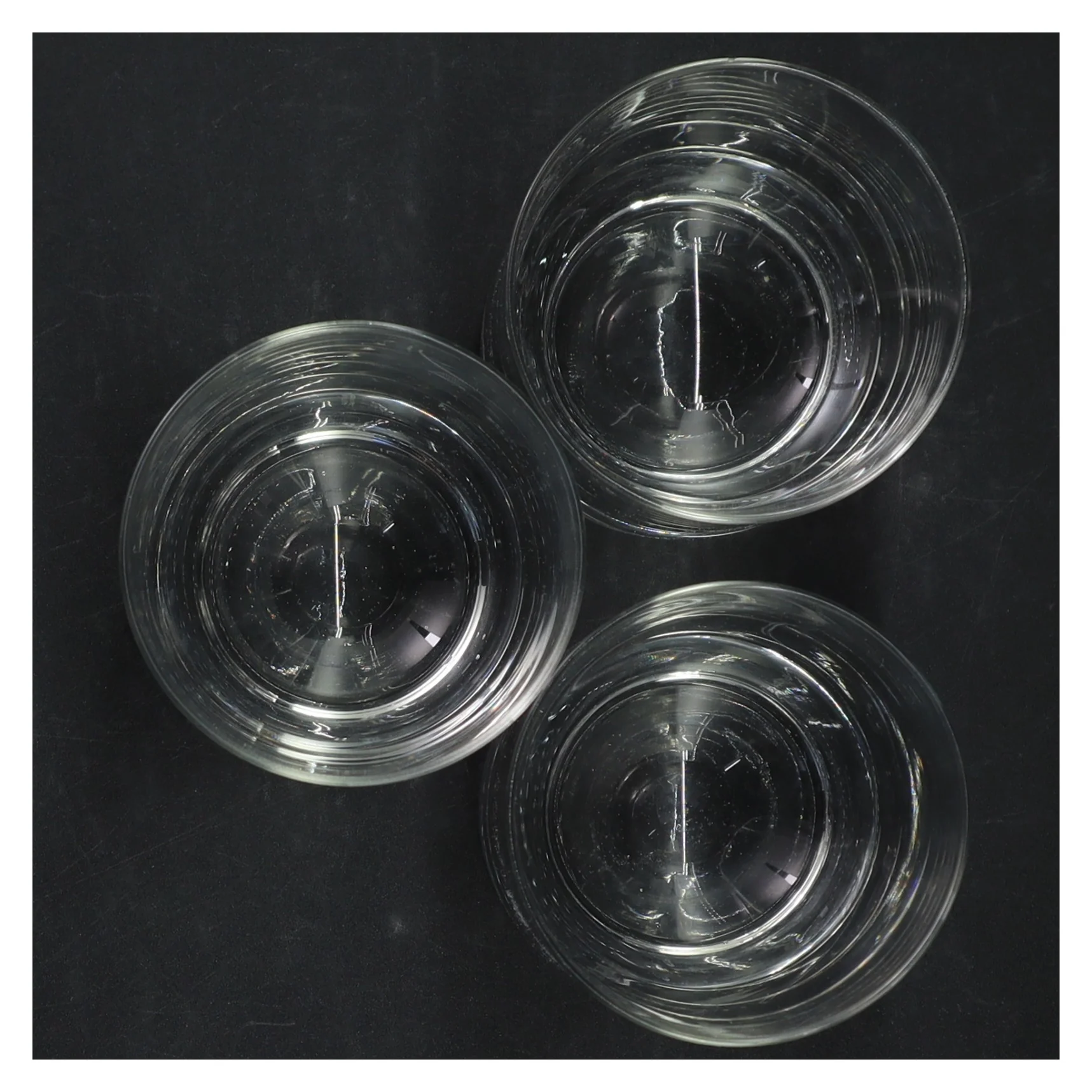 Glasvandglas (str. Ø 8 cm. længde, 11 cm)