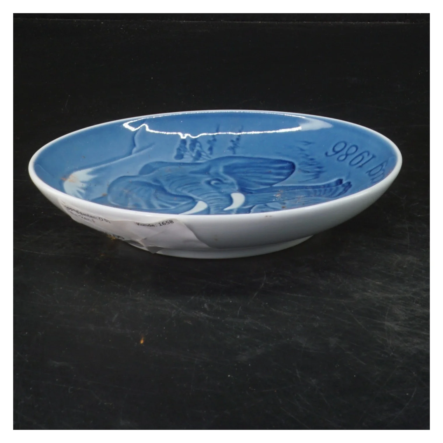 Royal Copenhagen mors dag platter fra 1986 fra B&G (str. Ø 15 cm)