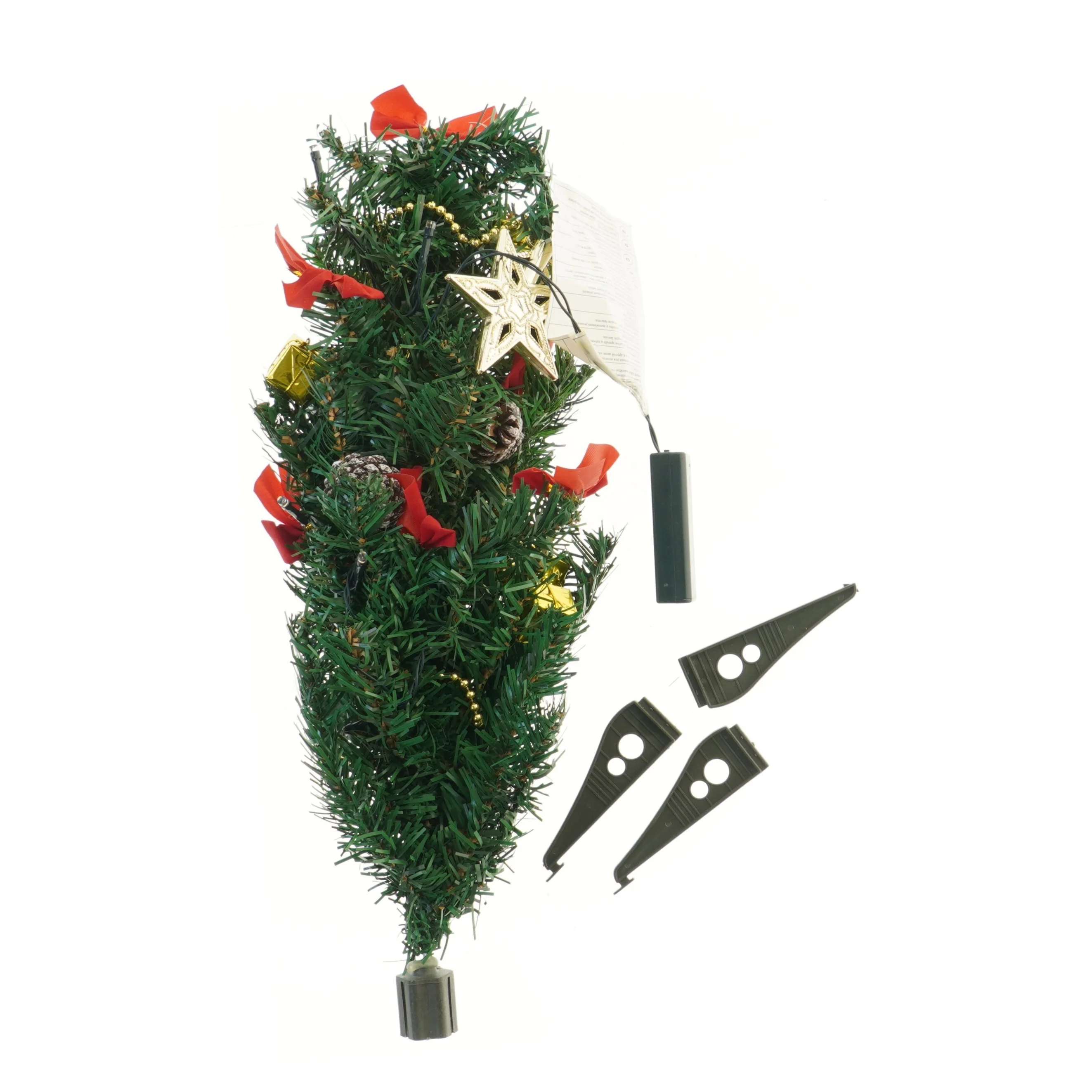 Upside down juletræ med belysning fra Jysk (str. 60 cm)