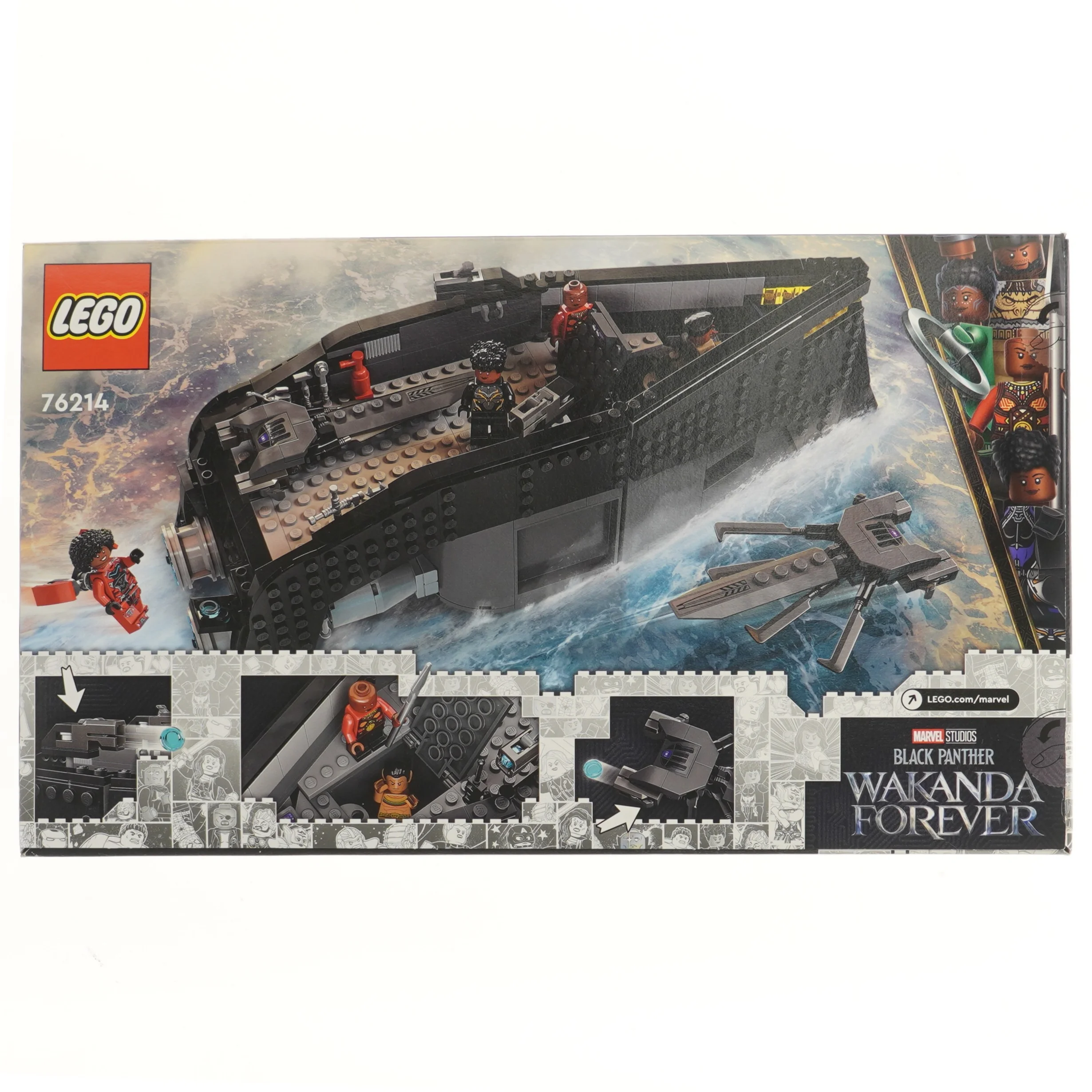 LEGO Black Panther: War on the Water fra Lego (str. 28x6x48 cm)