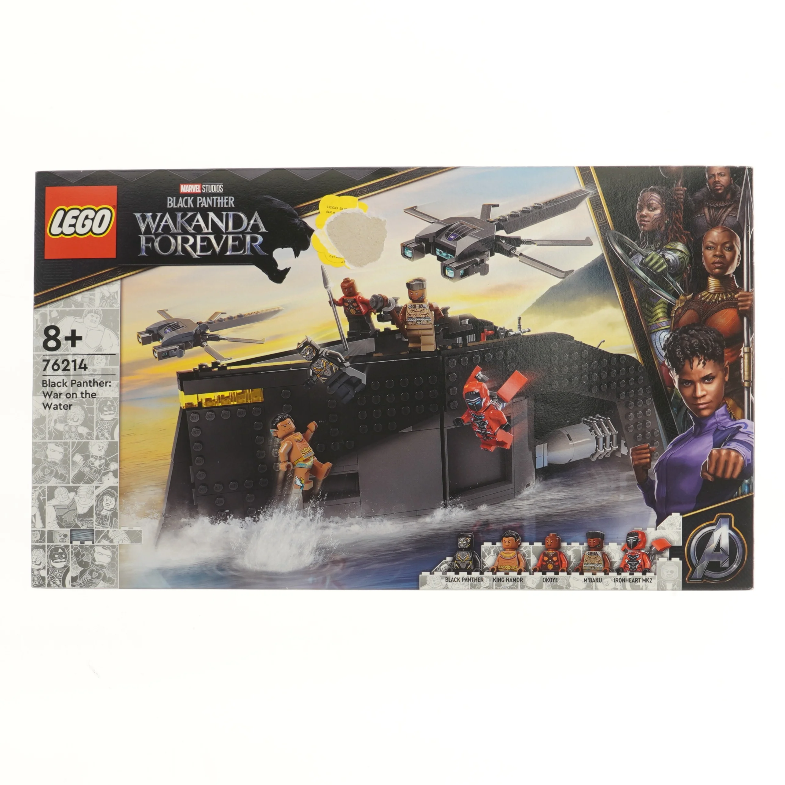 LEGO Black Panther: War on the Water fra Lego (str. 28x6x48 cm)