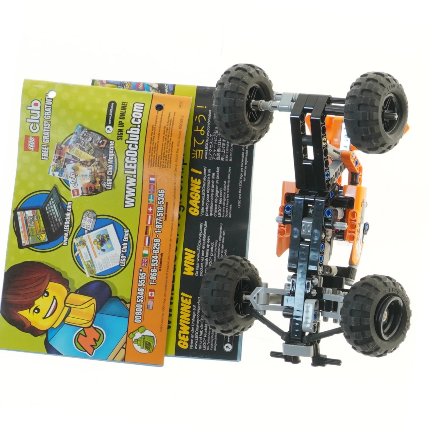 LEGO Technic bil fra Lego (str. 20x13 cm)