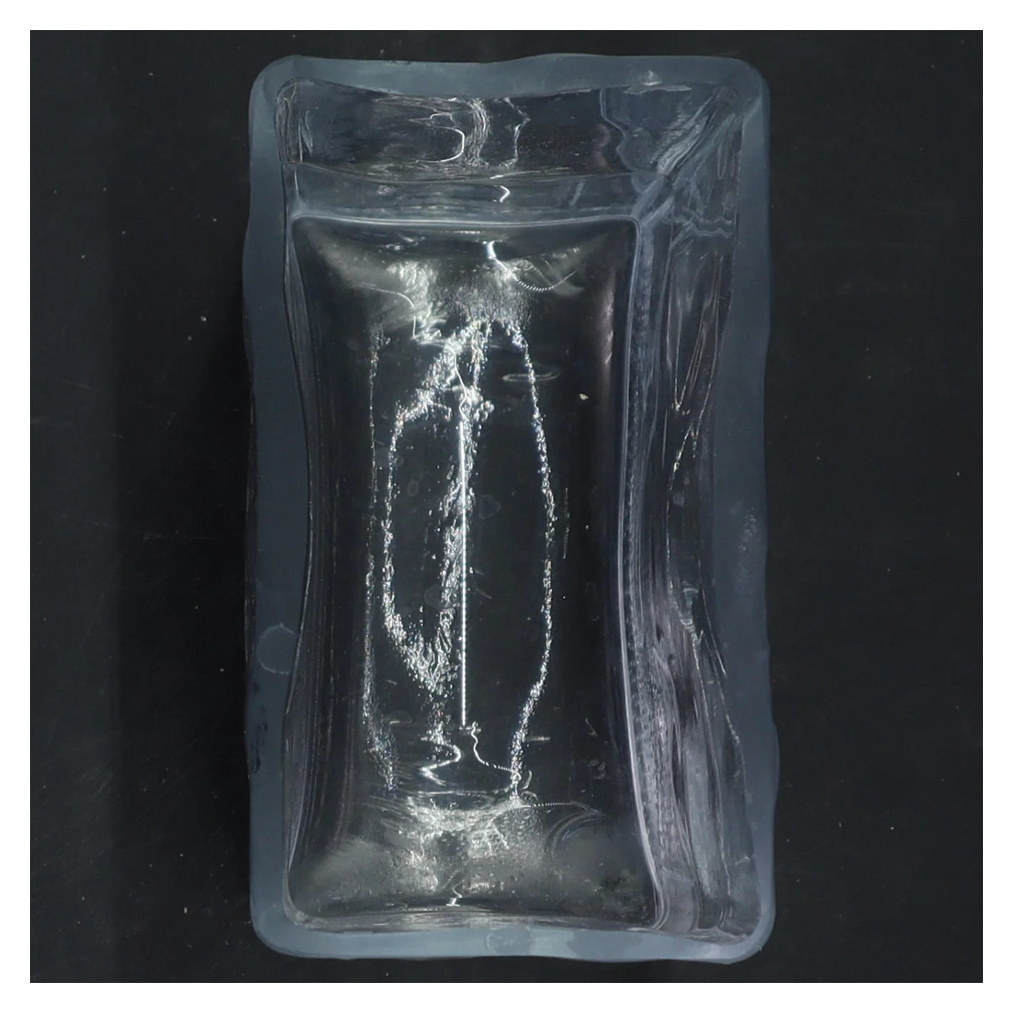 Glasvase 15x12x6,5 cm (str. 15x12x6,5 cm)