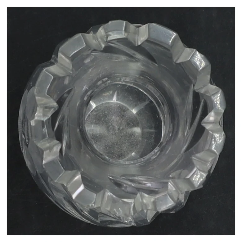 Glasvase (str. H. 13 cm. ø. 6,5 cm)