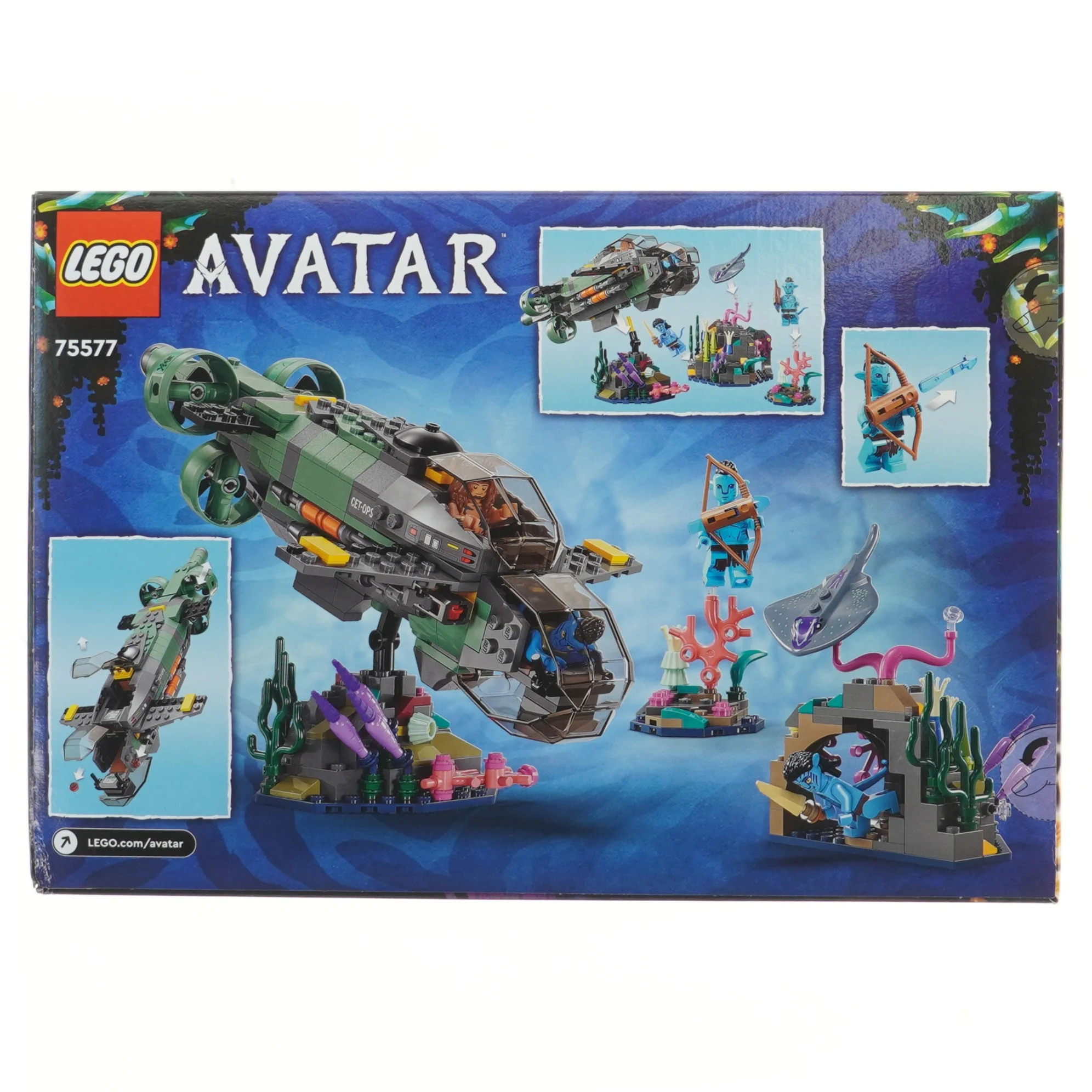LEGO Avatar Mako Submarine Set fra LEGO (str. 38x26 cm) 75577