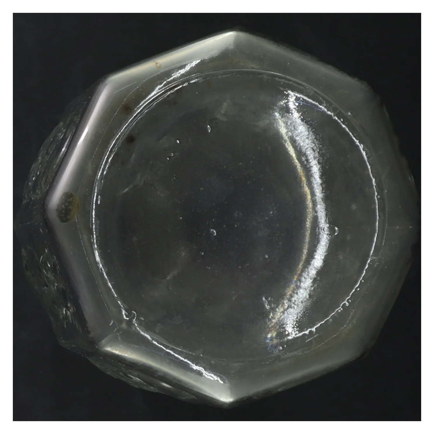 Glasvase fra France (str. Ø. 11 cm. længde, 29 cm)