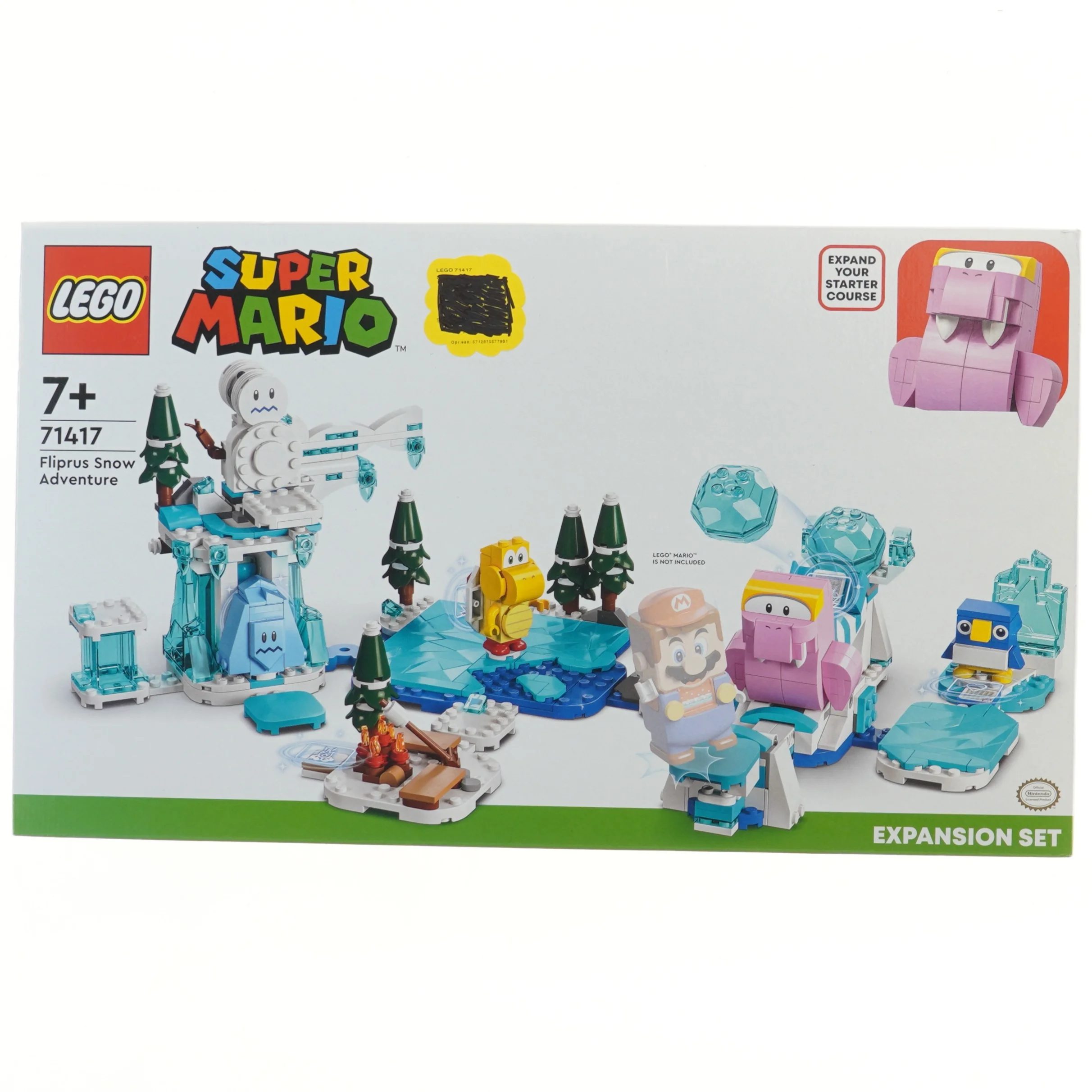 LEGO Super Mario Fliprus Snow Adventure udvidelsessæt fra Lego (str. 47,5x28 cm)