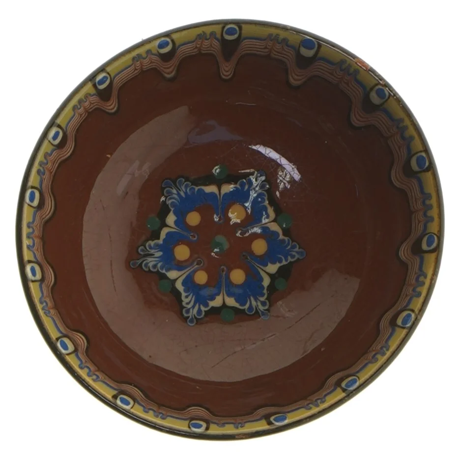 Dekorativ skål (str. Ø 12 cm)