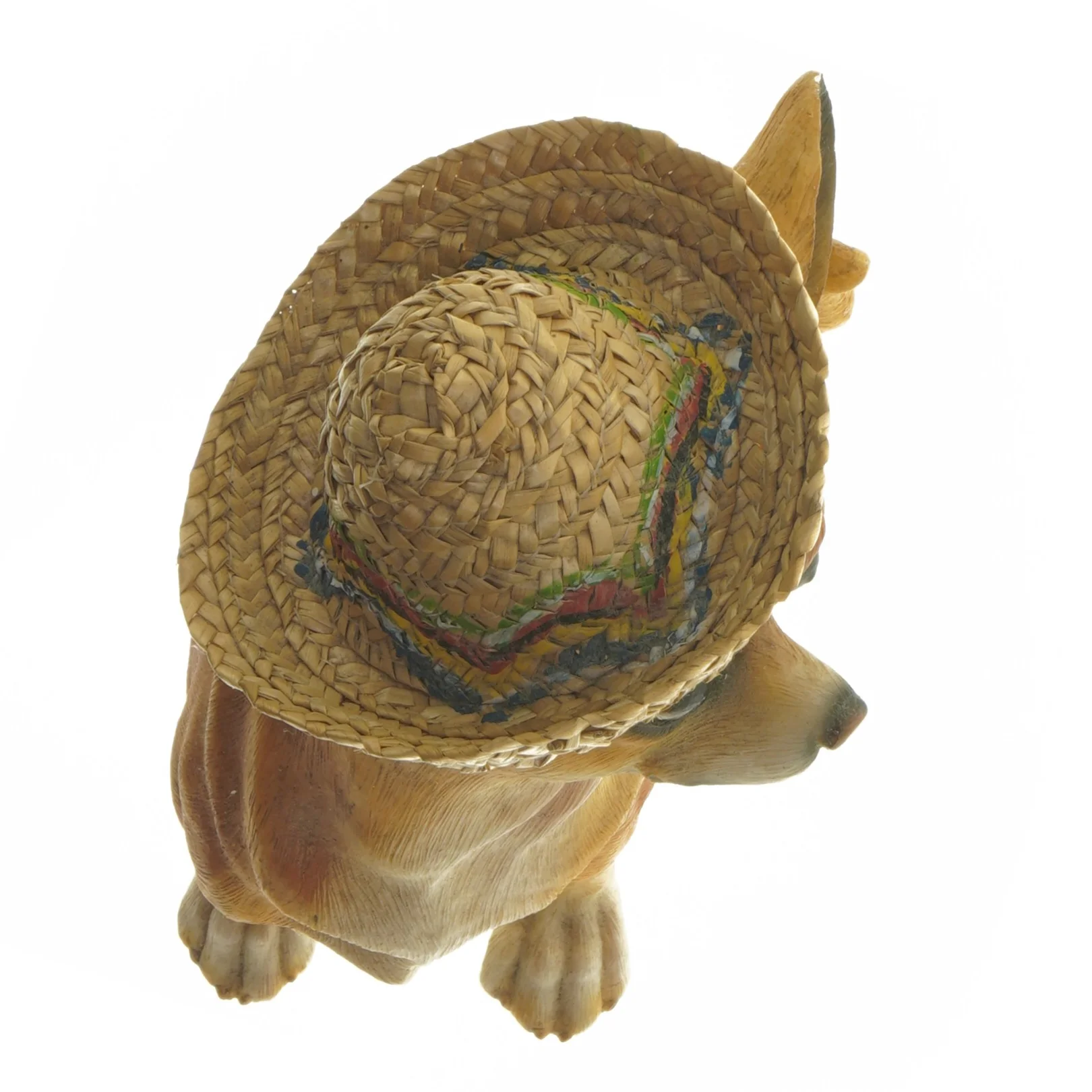 Hundefigur med sombrero (str. 25 cm)