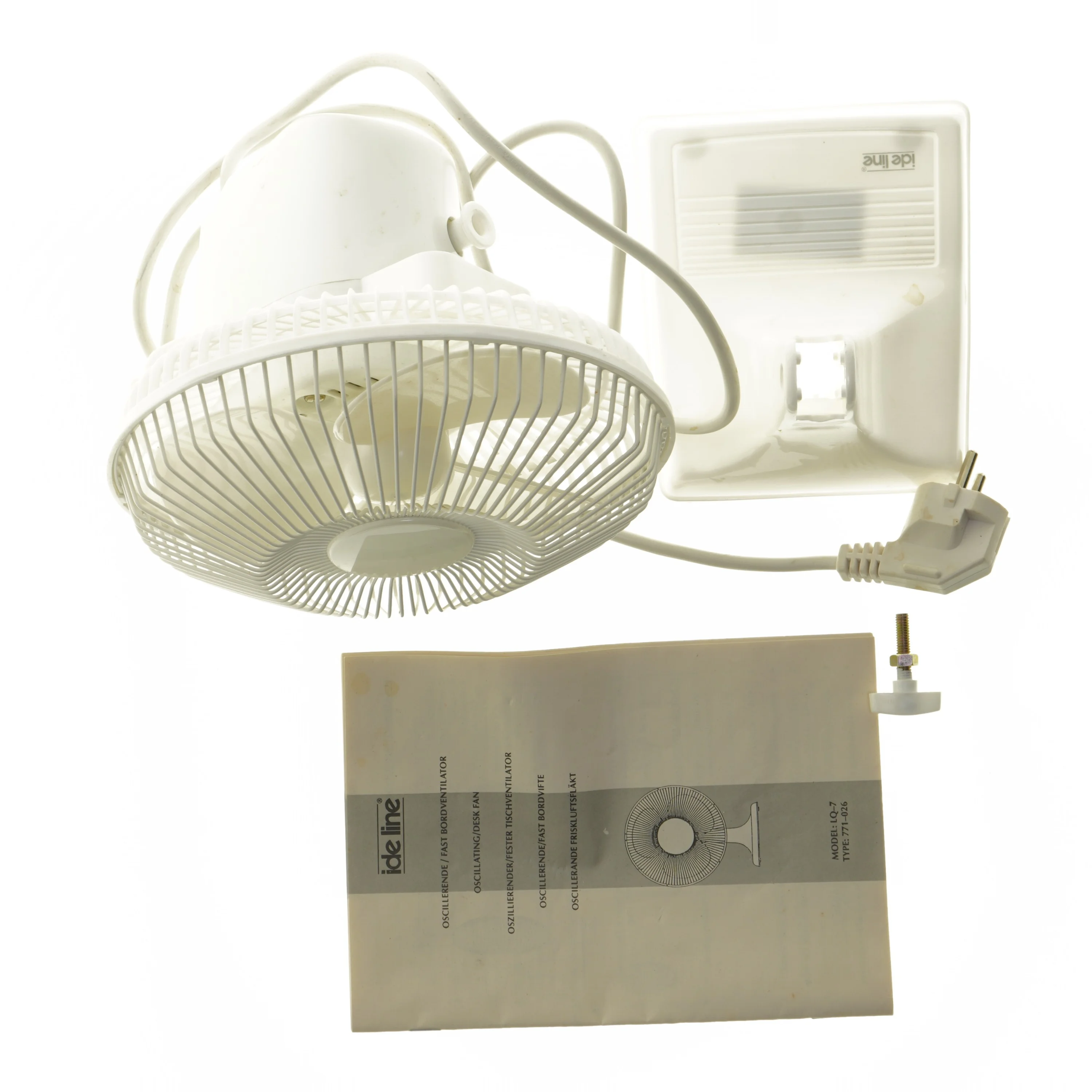 Bordventilator 21 cm fra Ide Line (str. Ø 21 cm)